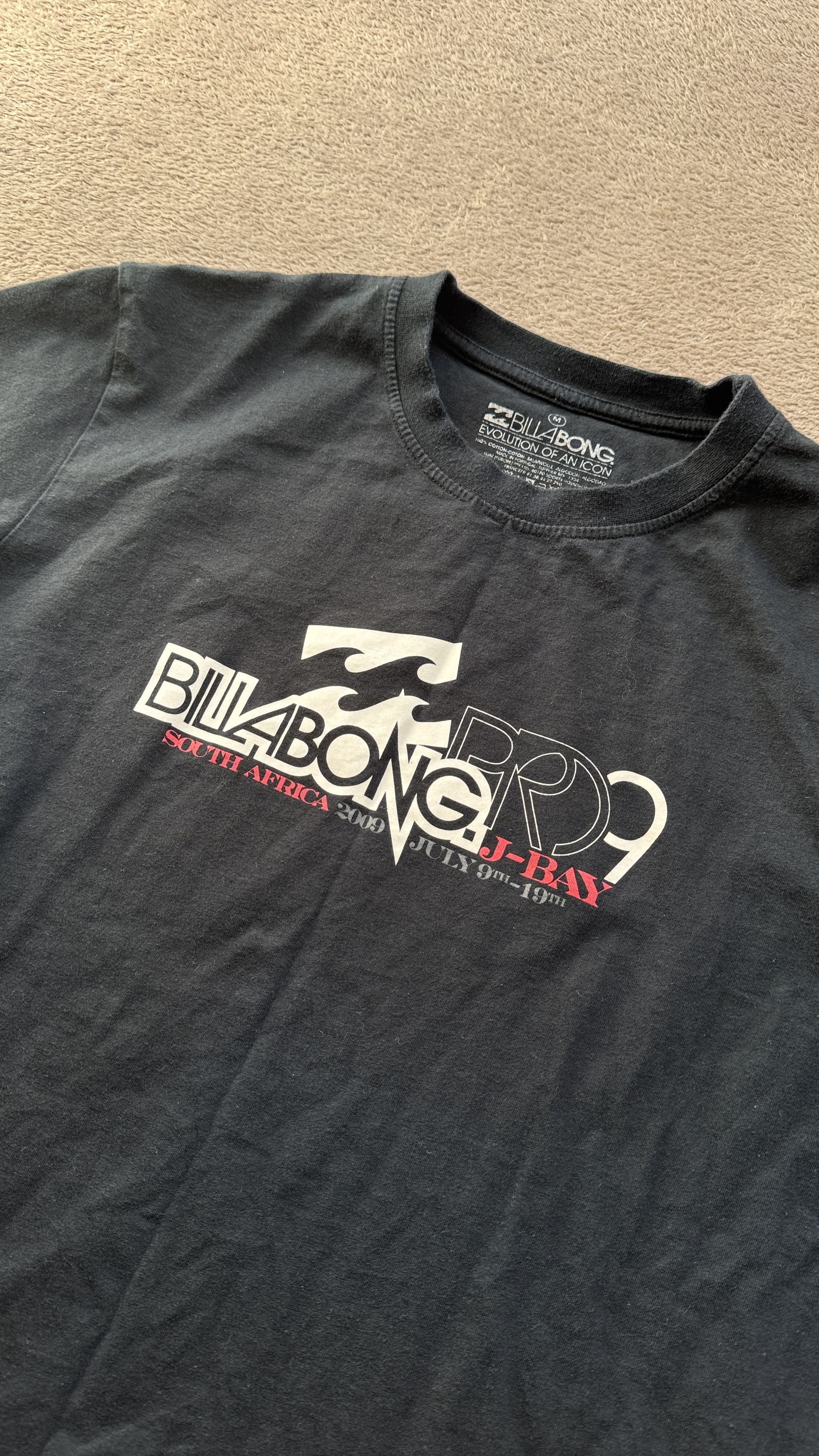 Vintage Y2K Billabong SK8 Surf vintage Big Logo South Africa Tee Size US M / EU 48-50 / 2 - 2 Thumbnail