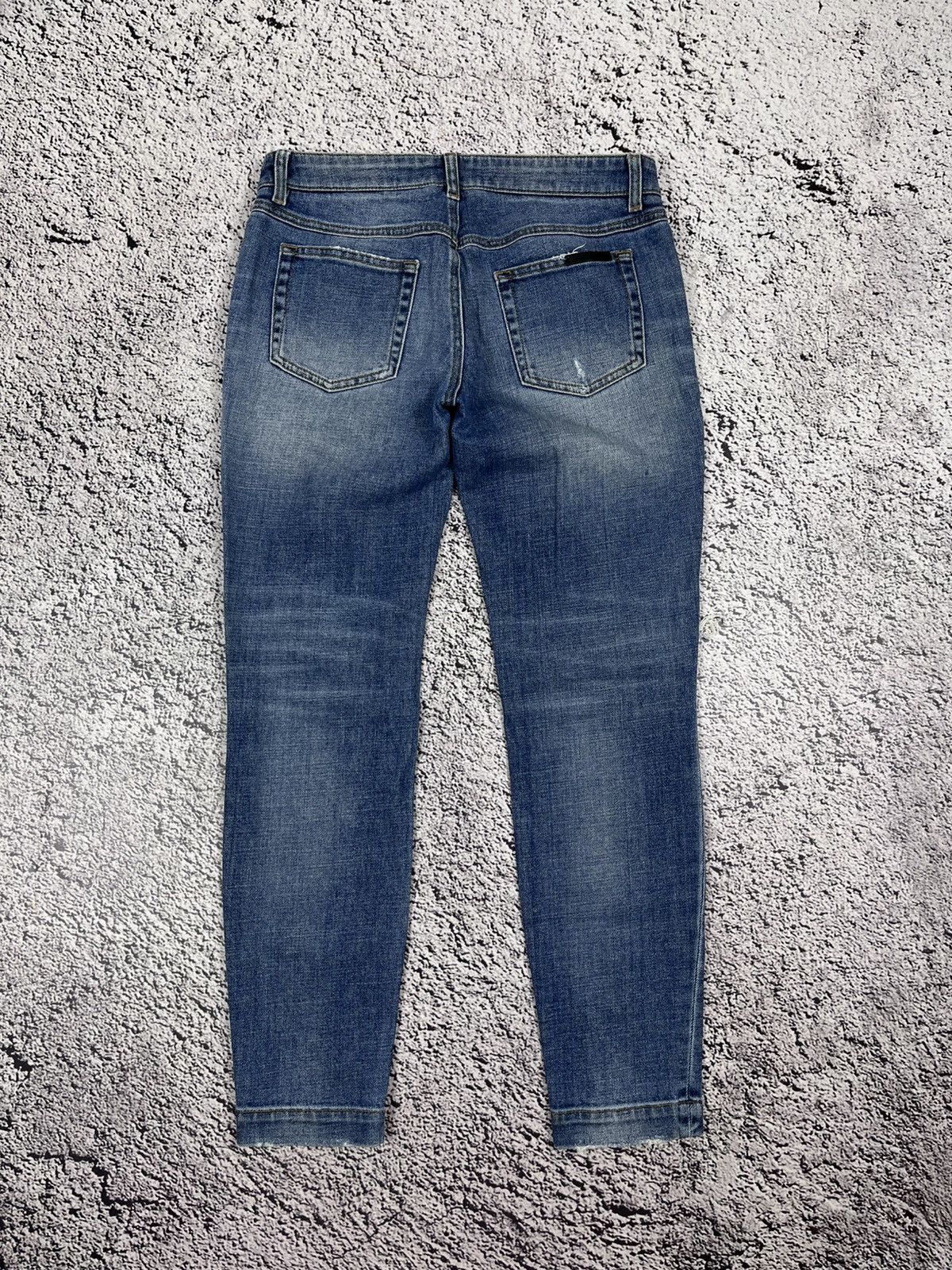 Dolce & Gabbana Dolce & Gabbana Pretty Distressed Ripped Denim Jean Size 27" / US 4 / IT 40 - 4 Thumbnail