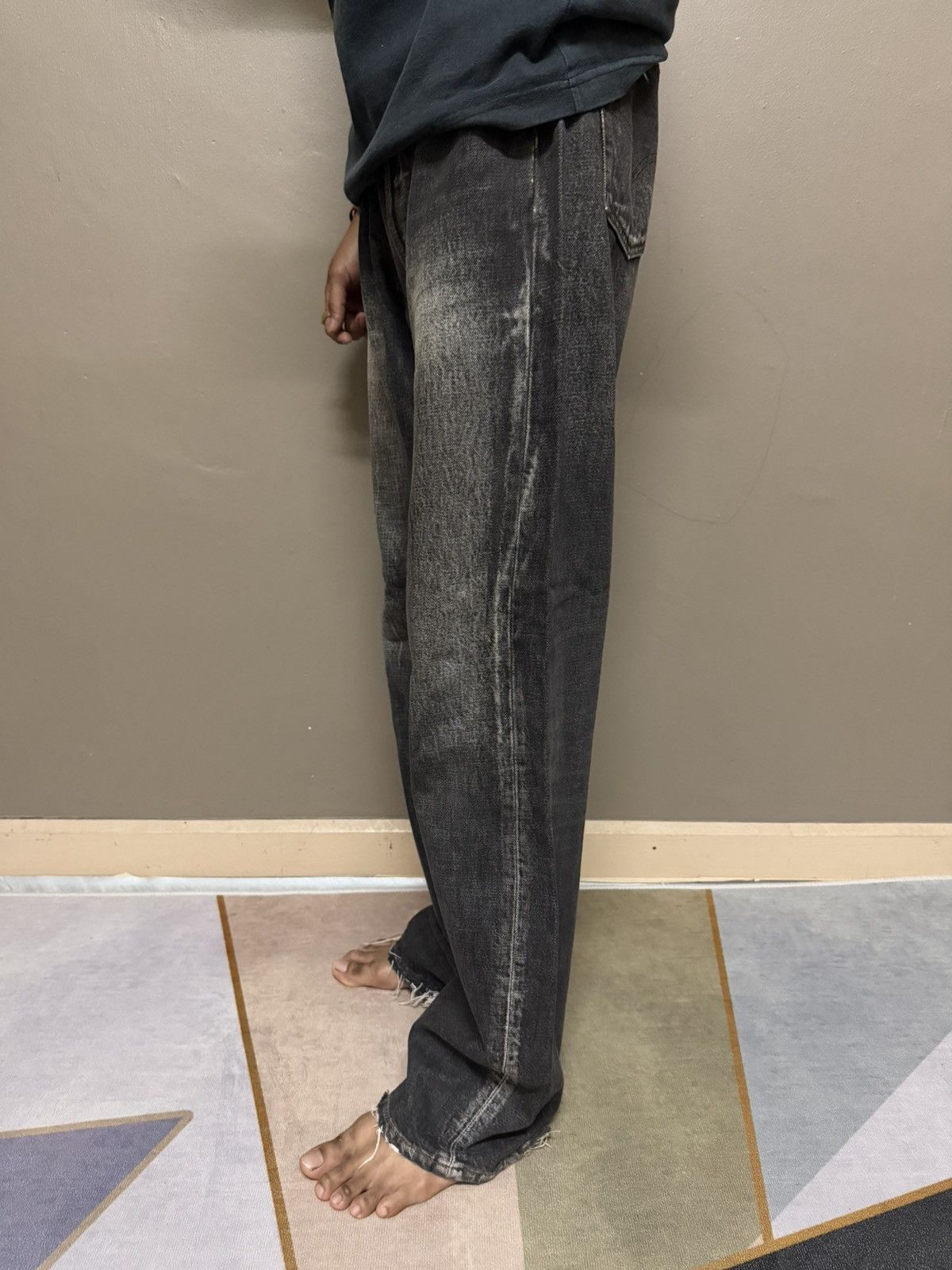 Levi's Vintage Distressed Levis Lot 501 Denim Jeans Size US 34 / EU 50 - 20 Thumbnail