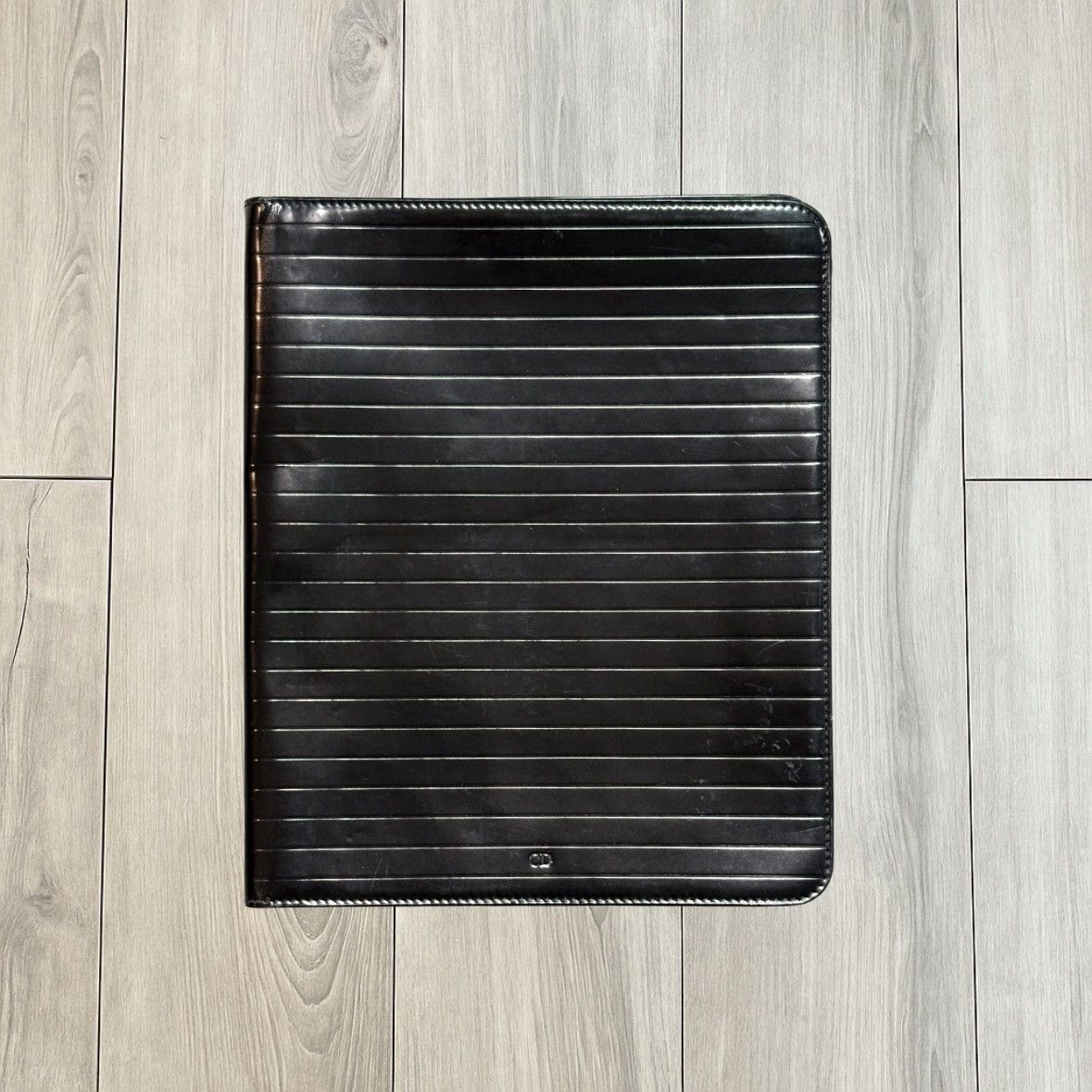 Dior Dior Homme SS11 Black Leather Tie iPad Case Size ONE SIZE - 3 Thumbnail