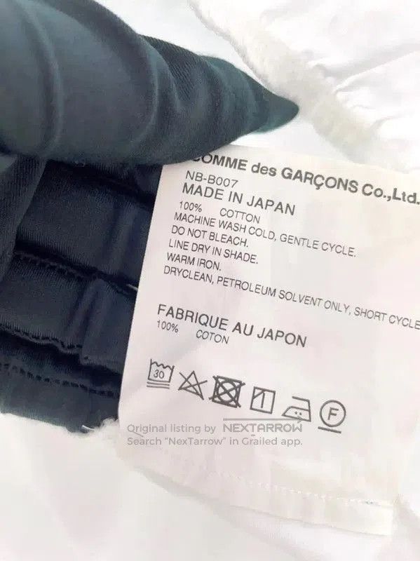 Comme des Garcons COMME des GARÇONS White Cotton Long Sleeve Top . Size M / US 6-8 / IT 42-44 - 8 Thumbnail