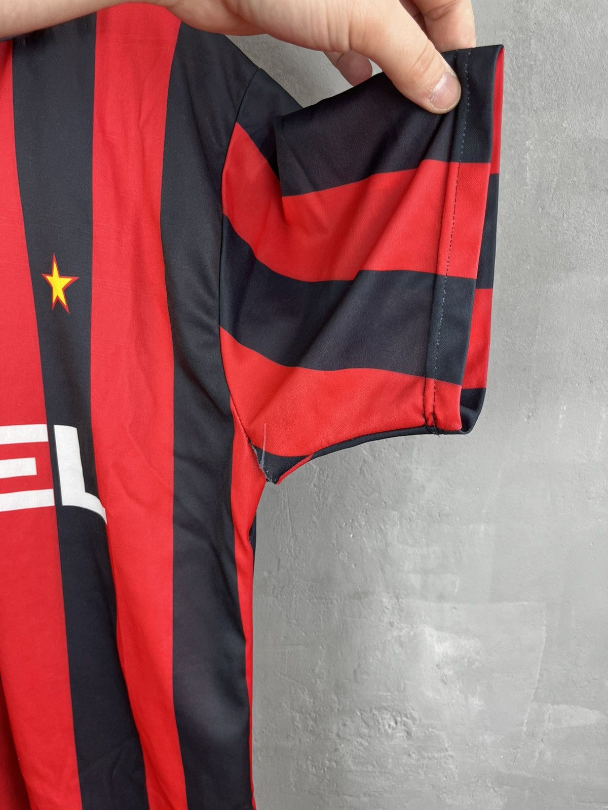 Vintage VINTAGE 90's AC MILAN SOCCER JERSEY Size US XL / EU 56 / 4 - 9 Thumbnail