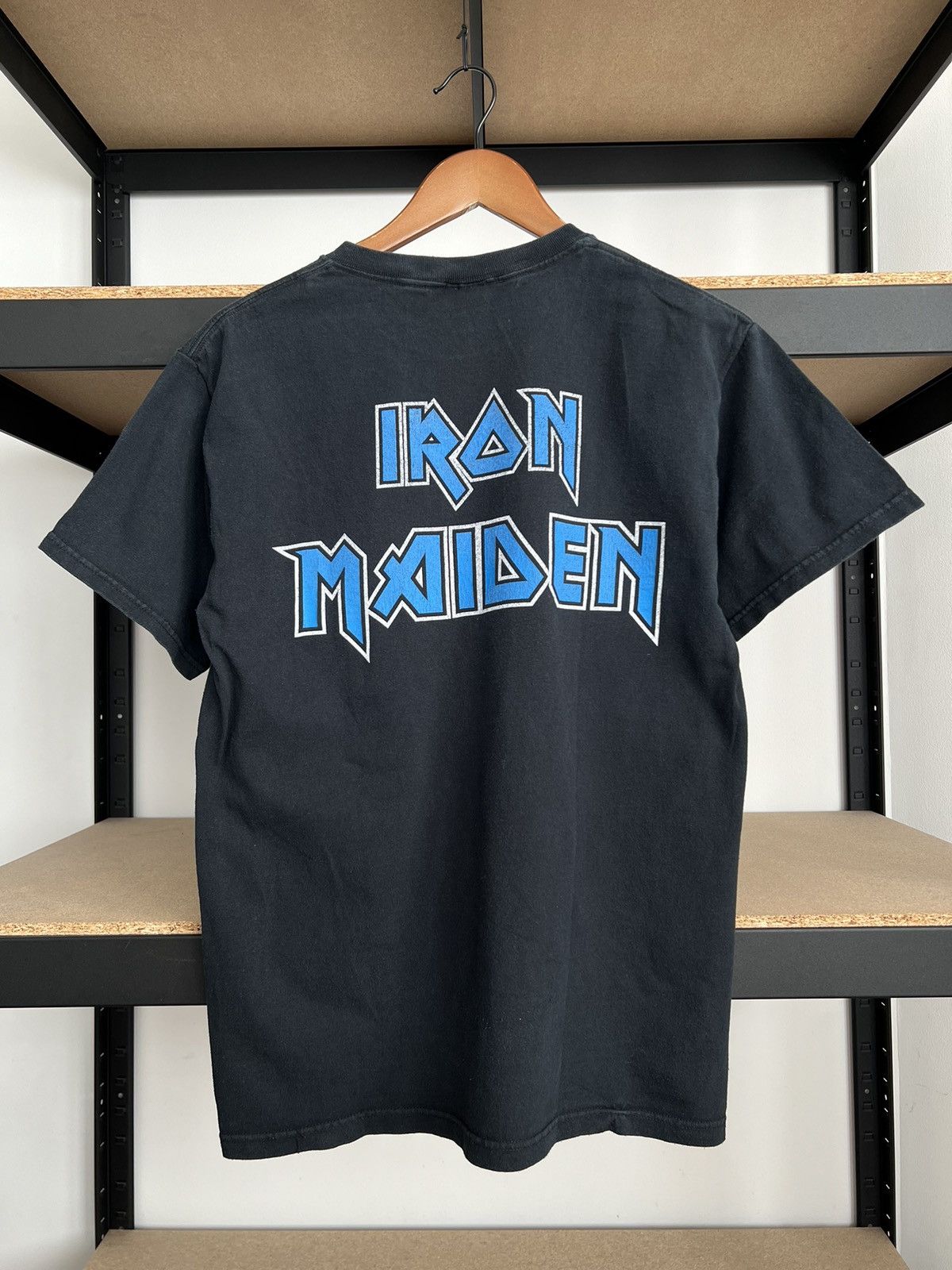 Band Tees Vintage 2000s Iron Maiden The Trooper England Black T-shirt Size US M / EU 48-50 / 2 - 4 Thumbnail