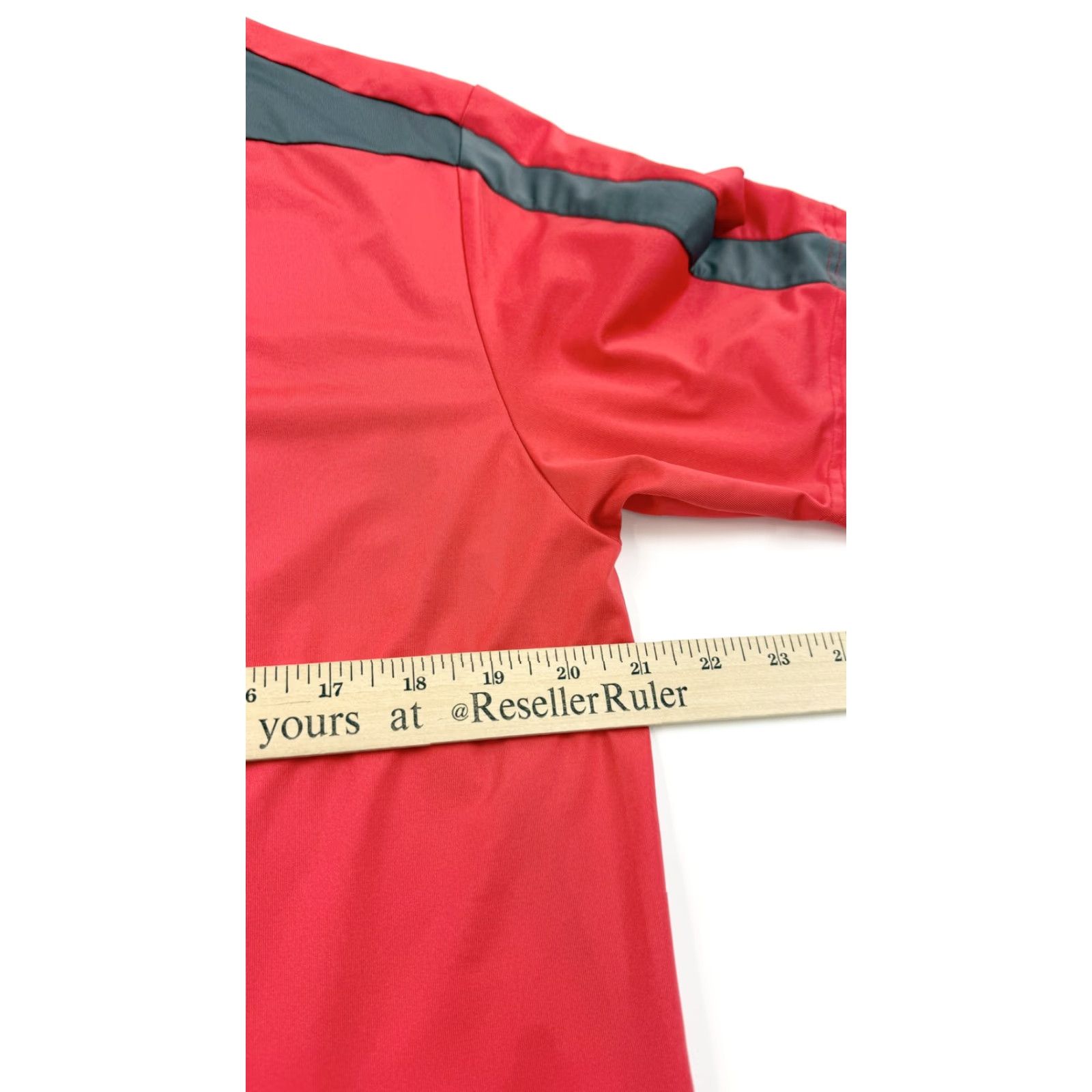 PGA Tour PGATour Polo Shirt Mens Medium Motionflux 360 Golf Athletic Performance Moisture Wicking 100% Polyester Red Short Sleeve Collared Polo Mens Size US M / EU 48-50 / 2 - 6 Thumbnail