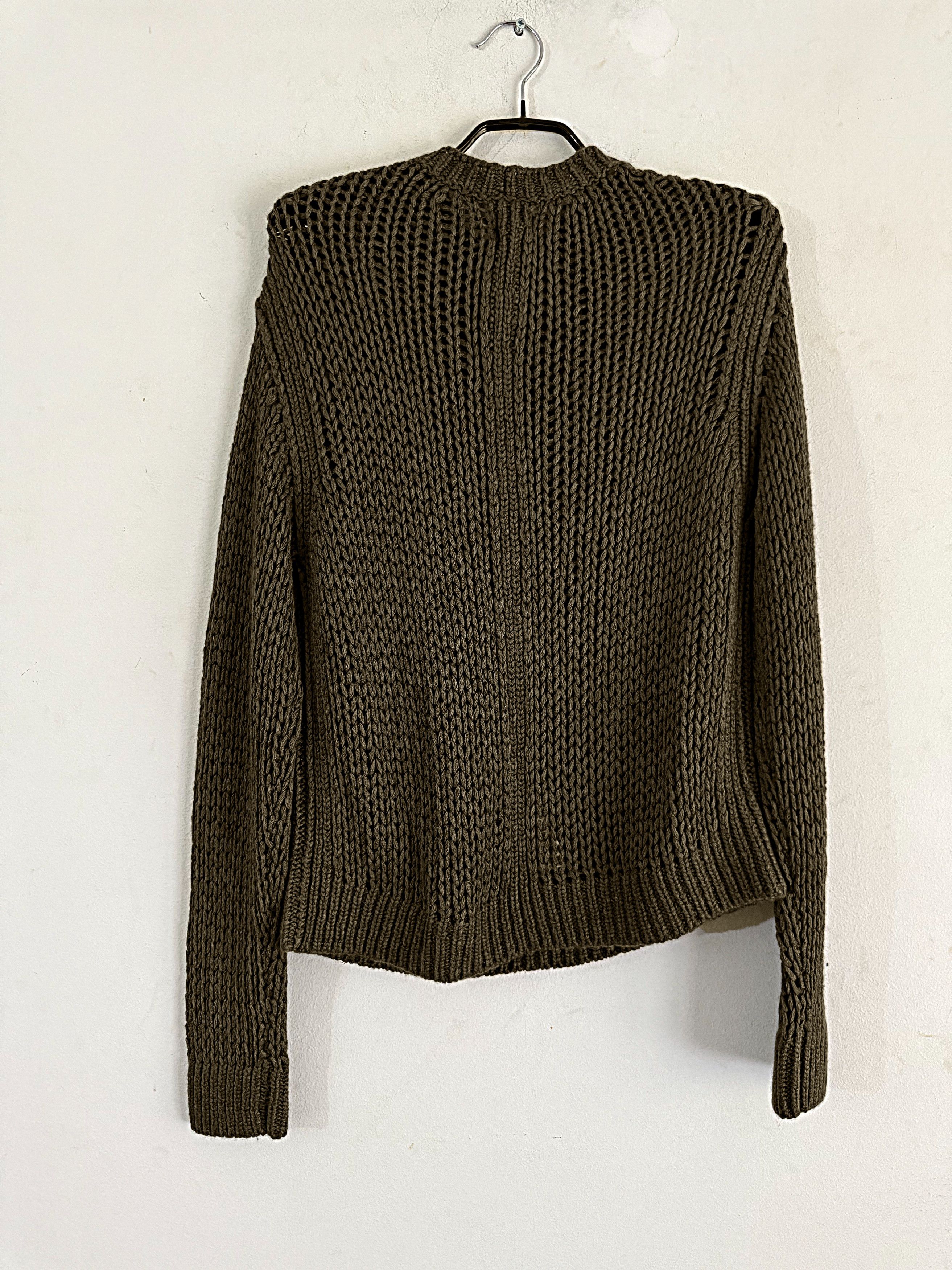 Rick Owens Cashmere&Silk Las Palmas Open-Knit Sweater Size US M / EU 48-50 / 2 - 4 Thumbnail