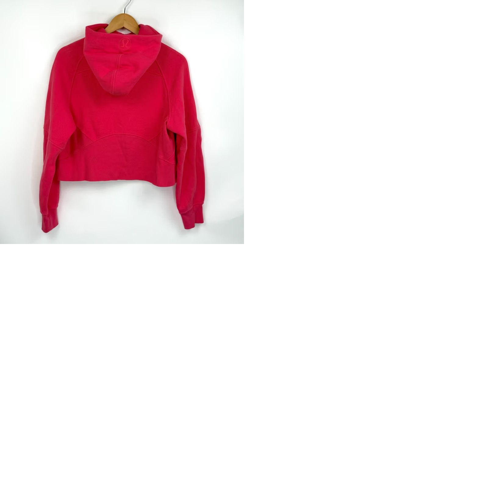 Lululemon VINTAGE Lululemon Womens XS/S Scuba Hoodie Oversized Cropped Full Zip Hot Pink Size XS / US 0-2 / IT 36-38 - 10 Thumbnail