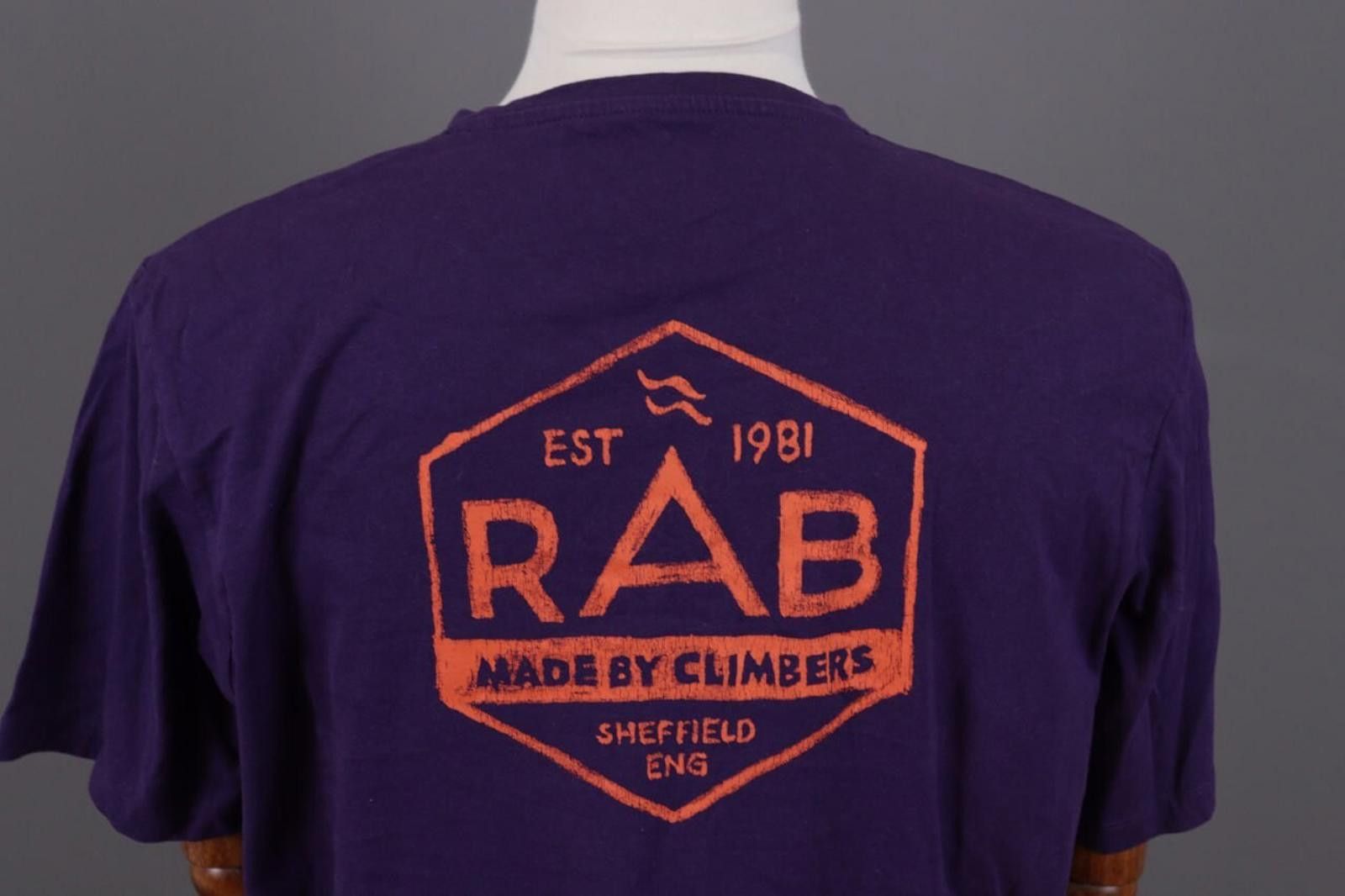 Rab Rab Stance Hex Rab SS Purple Big T-Shirt Size XL Size US XL / EU 56 / 4 - 11 Thumbnail