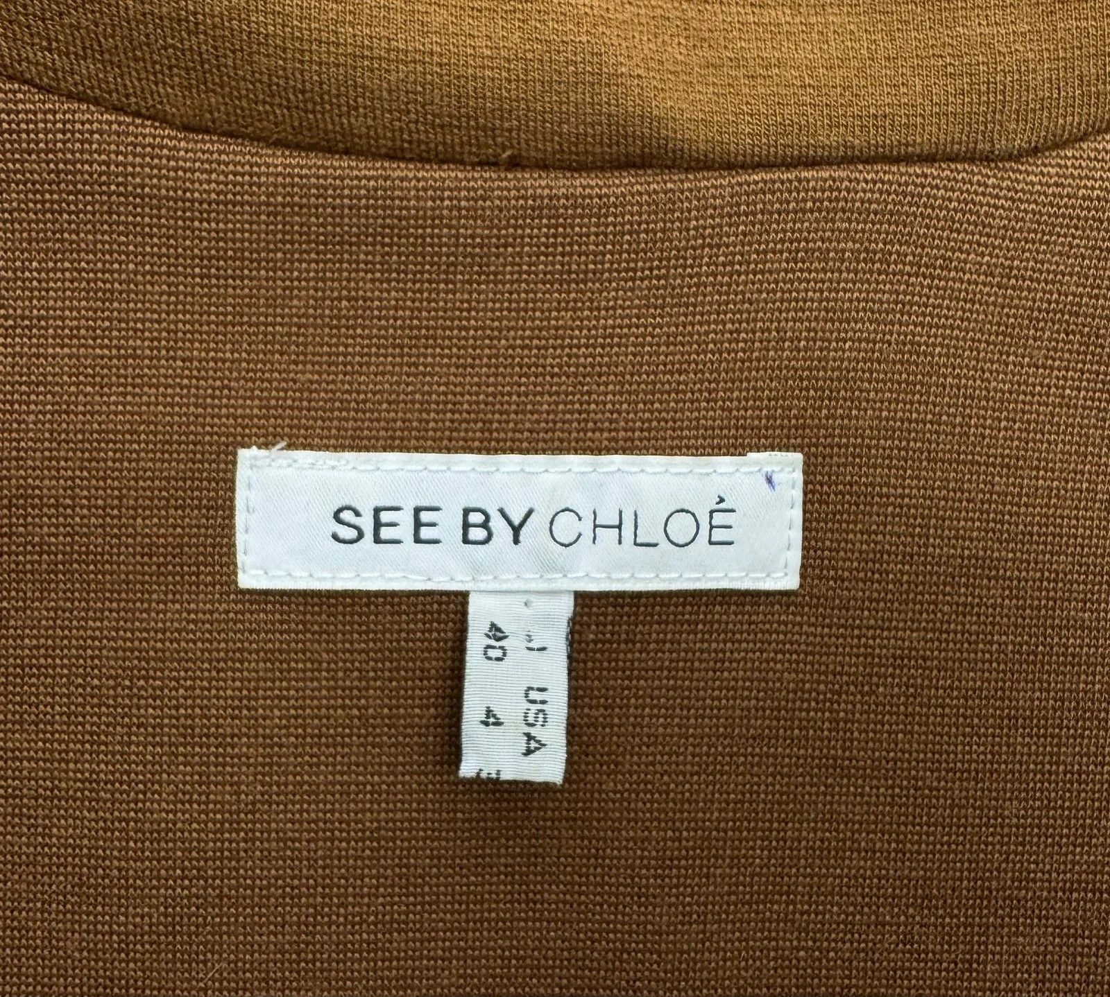See by Chloe See By Chloe Acrylic Wool Jacket Collared size US4 I40 Size S / US 4 / IT 40 - 10 Thumbnail