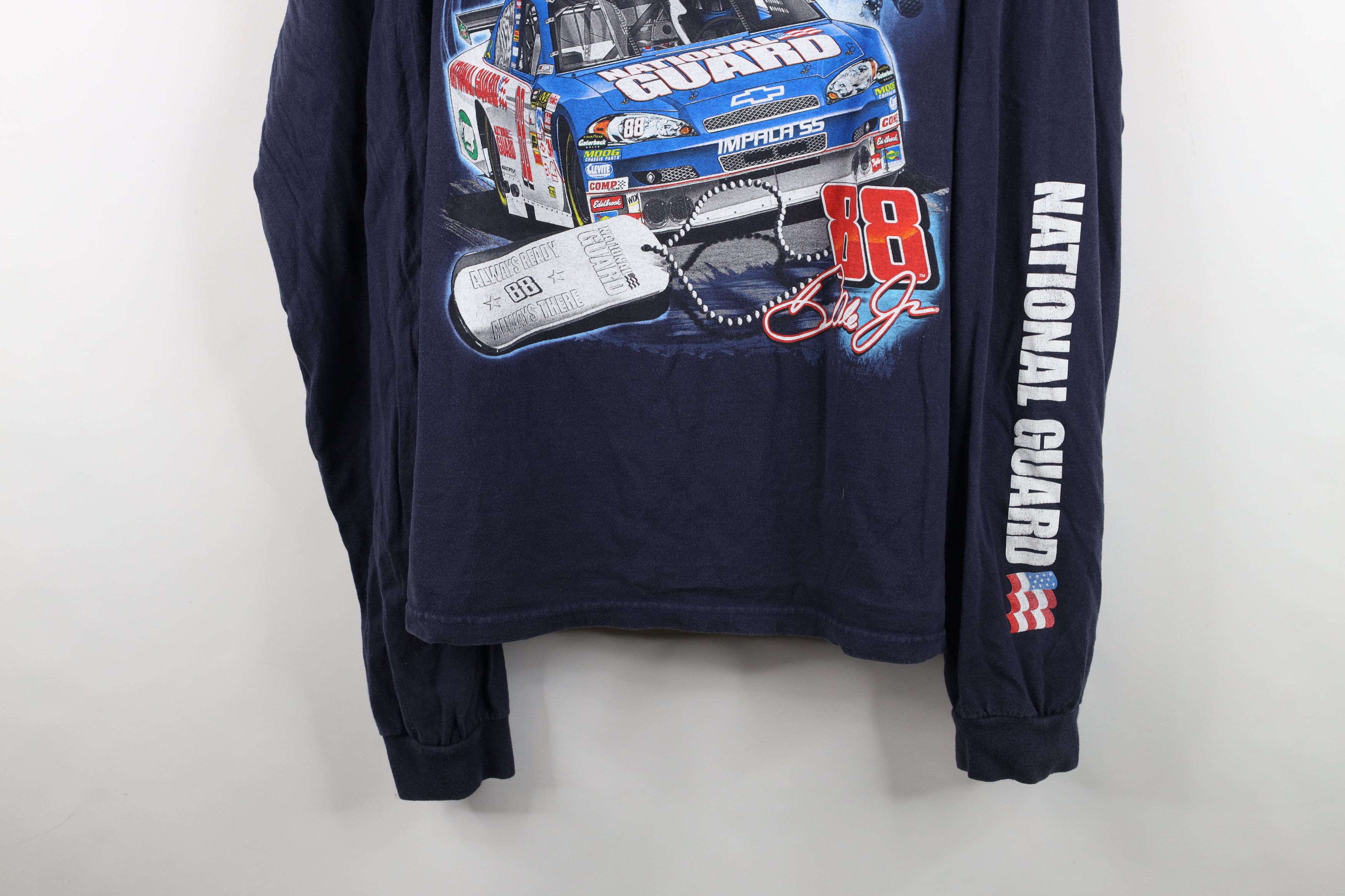 Vintage Vintage NASCAR Dale Earnhardt Jr Racing Long Sleeve T-Shirt Size US XXL / EU 58 / 5 - 3 Thumbnail