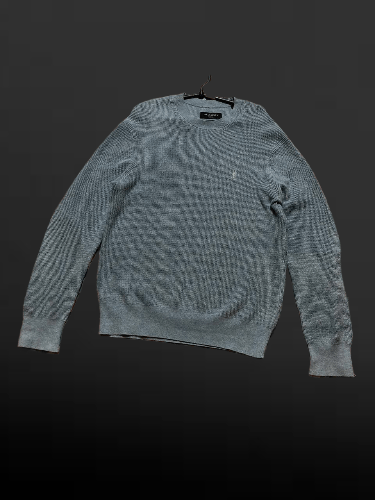Allsaints Allsaints Sweater Men's Logo Gray Casual Size US M / EU 48-50 / 2 - 1 Thumbnail