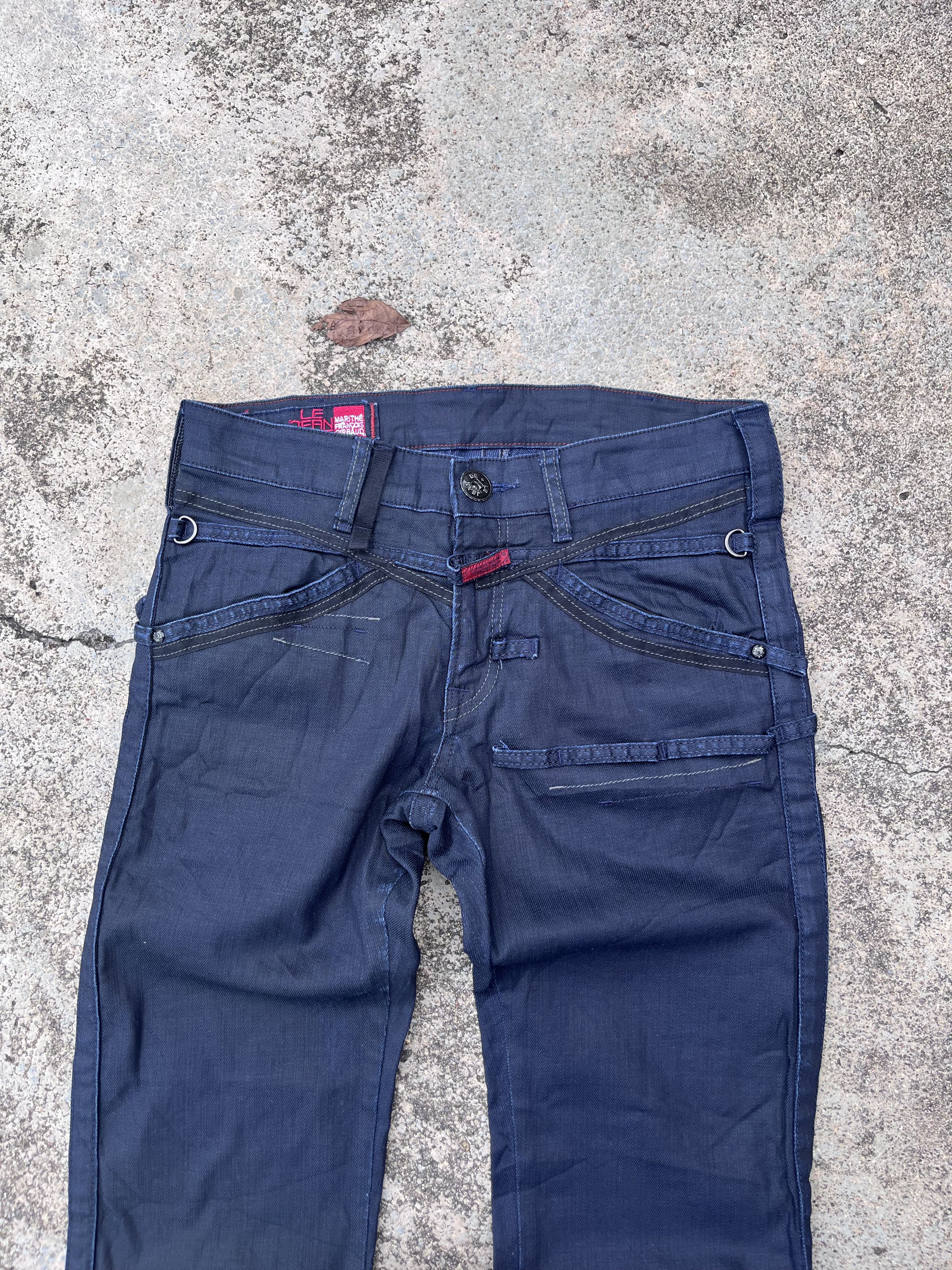 Marithe + Francois Girbaud Marithe Francois Waxed Bondage Denim Size US 32 / EU 48 - 2 Thumbnail