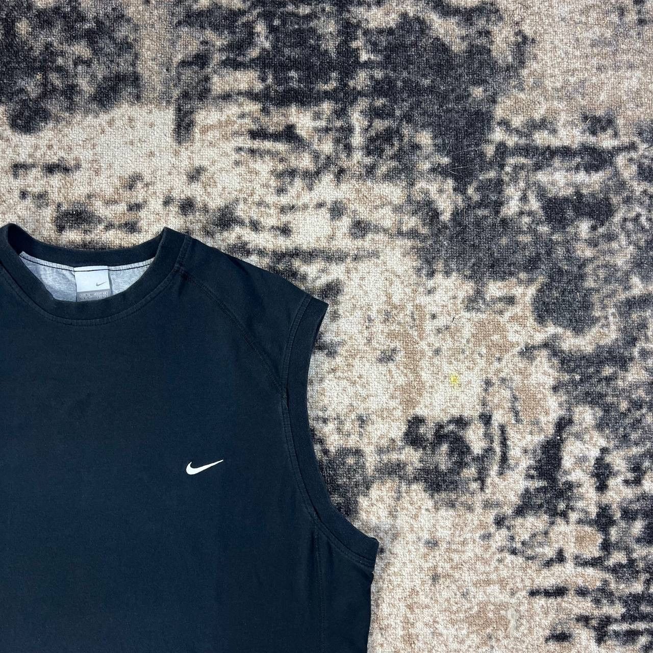 Nike Nike Swoosh Vintage Y2K Sleeveless T-Shirt Size US XL / EU 56 / 4 - 2 Thumbnail