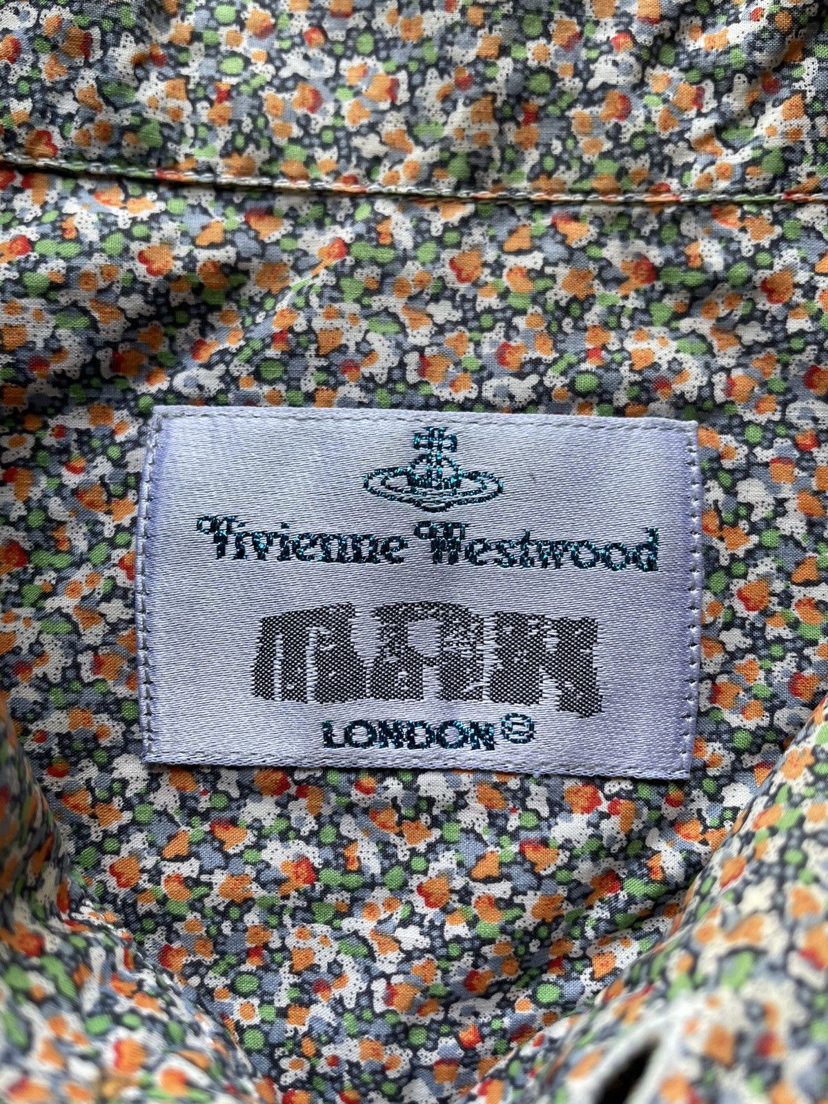 Vivienne Westwood Vivienne Westwood Floral Shirt Size US L / EU 52-54 / 3 - 8 Thumbnail