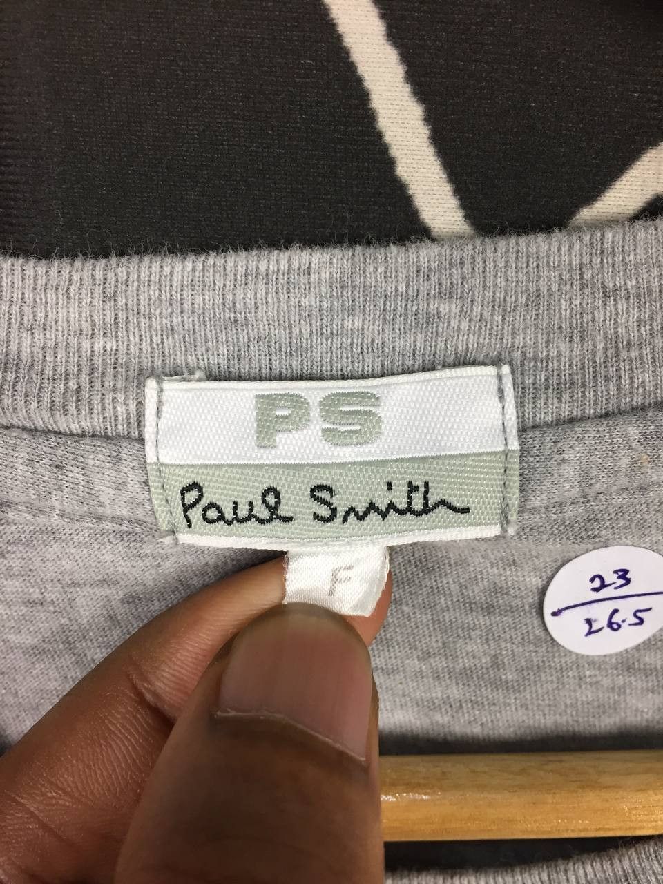 Designer × Paul Smith × Vintage Vtg Paul Smith Alphanumeric Characters Graphic Tee Size US XL / EU 56 / 4 - 7 Thumbnail