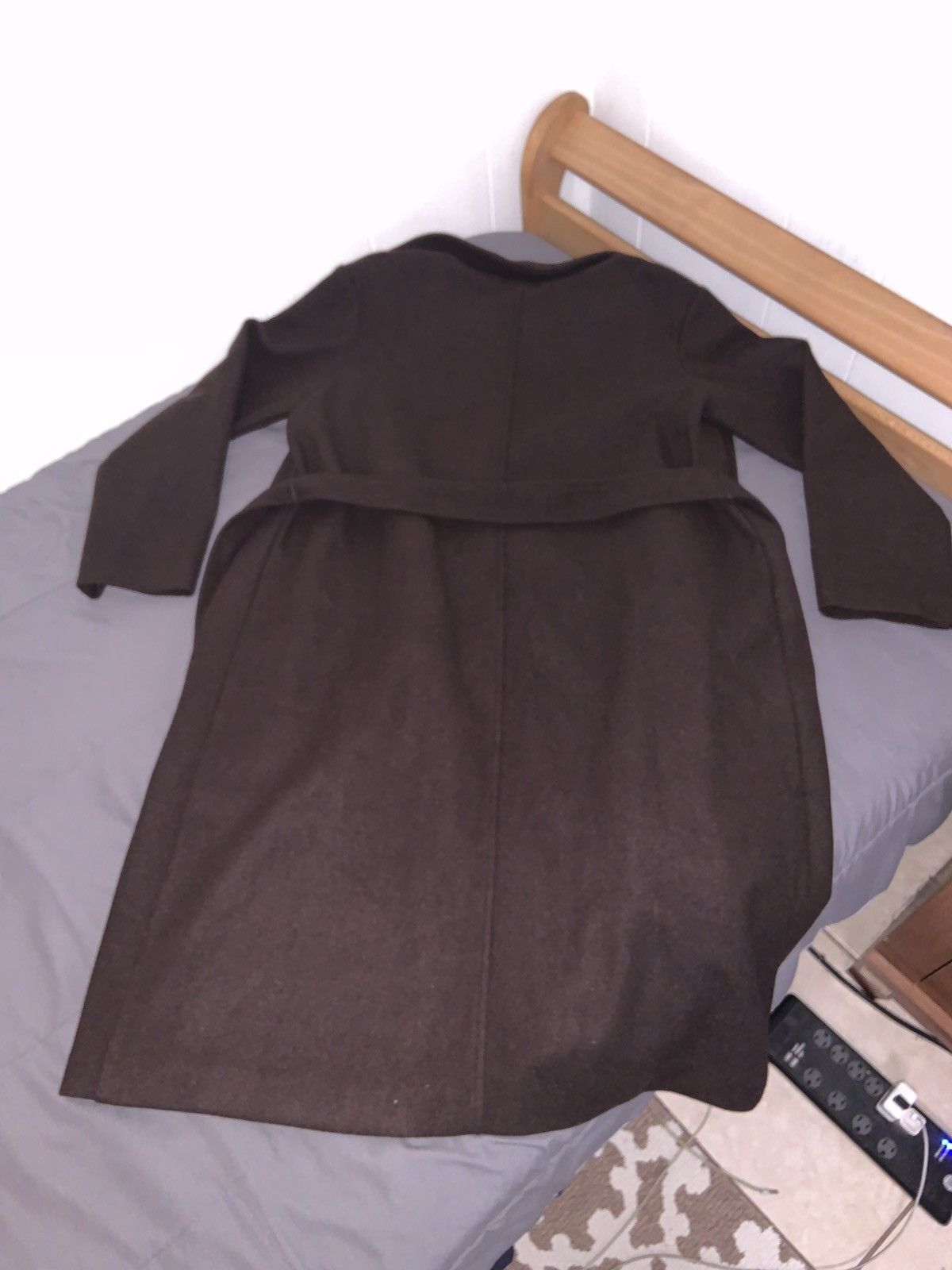 Gap Womens Relaxed Wrap Coat - Size Small - Brown Size S / US 4 / IT 40 - 3 Thumbnail