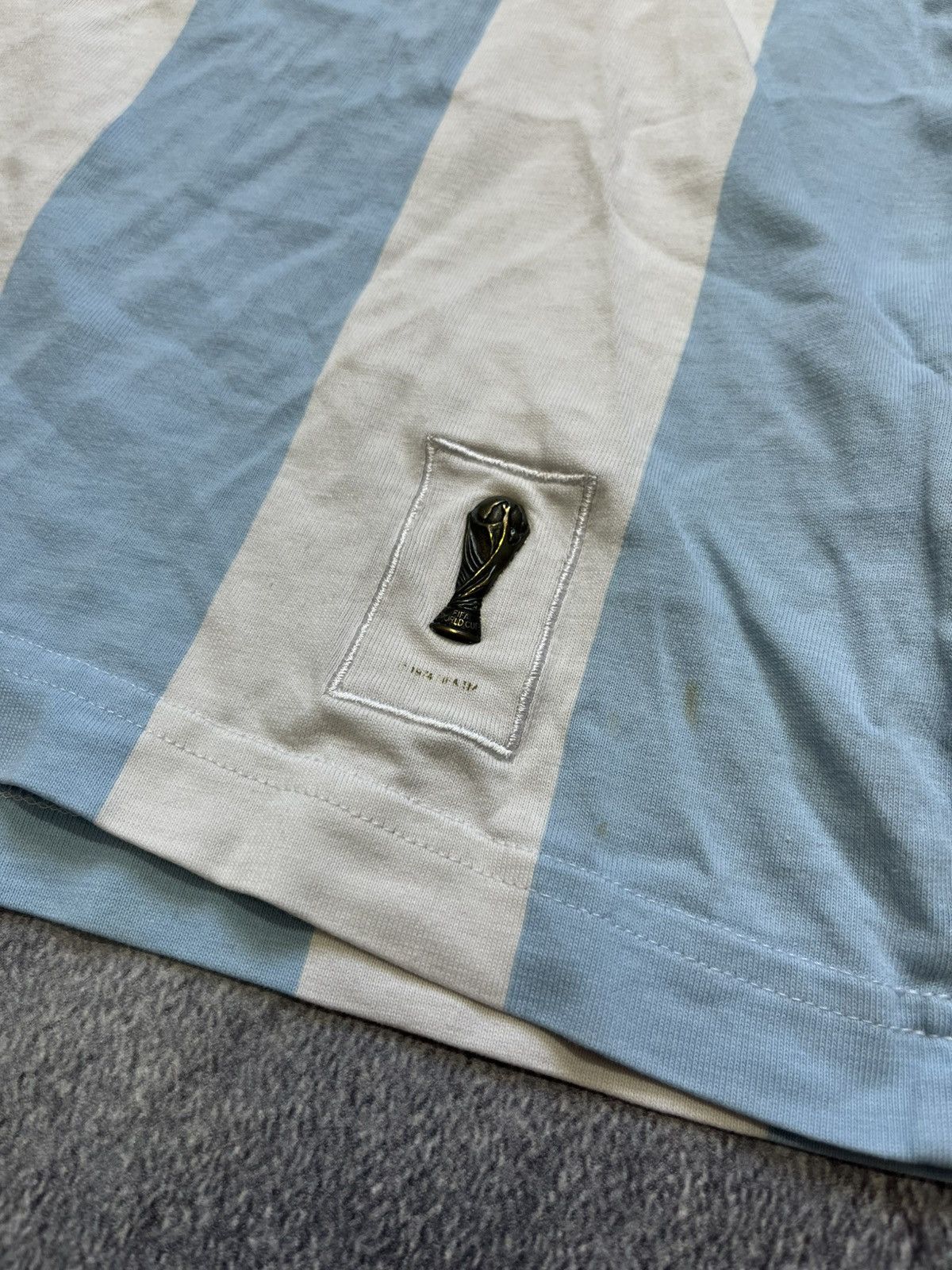 Vintage Vintage 2005 Mens ADIDAS ORIGINALS Argentina Team FIFA World Size US XL / EU 56 / 4 - 3 Thumbnail