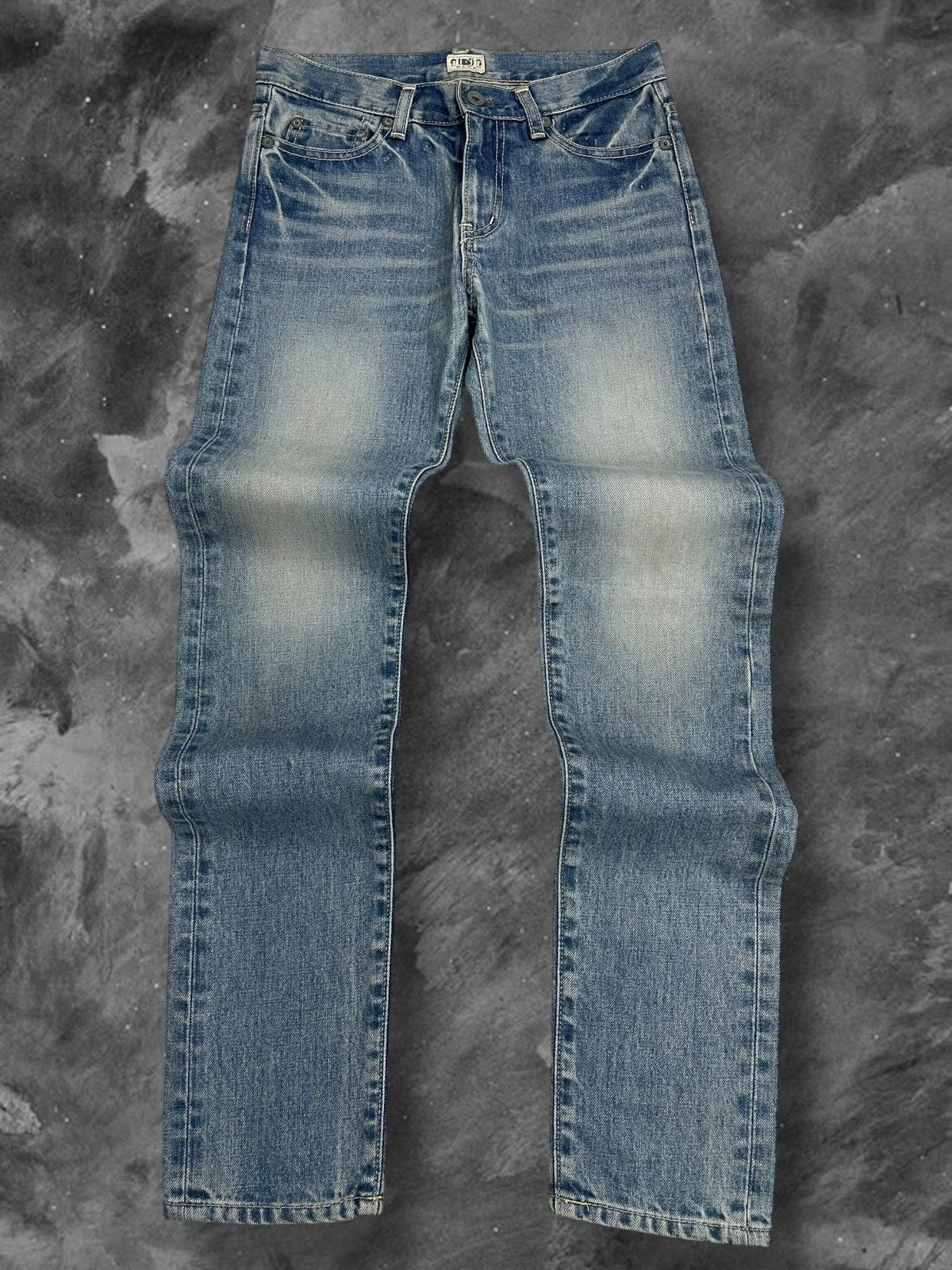Hysteric Glamour Vintage 1990s Designer Japan Blue Blue Street Style Denim Size US 27 - 1 Thumbnail