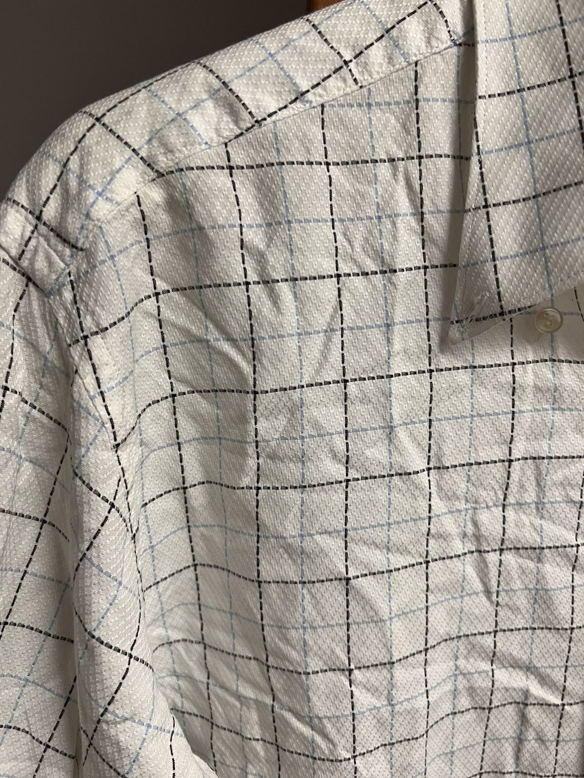 Lacoste × Vintage Lacoste white vintage shirt drip drill y2k Size US XL / EU 56 / 4 - 3 Thumbnail