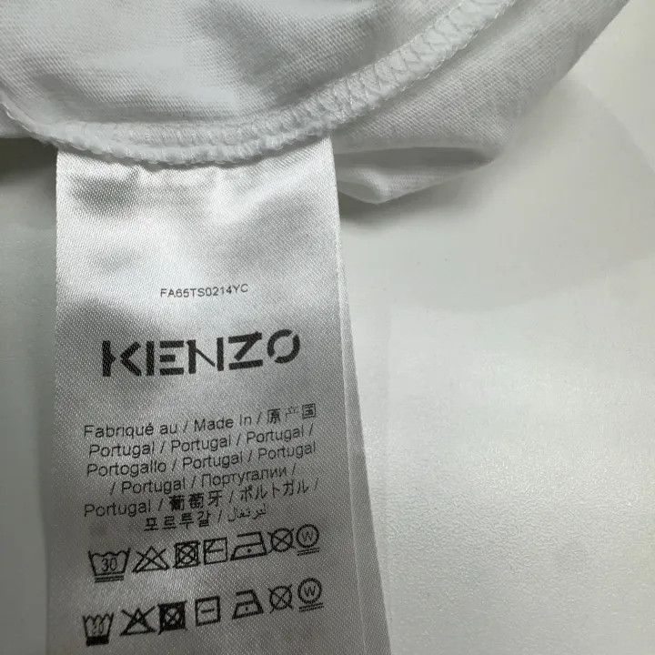 Kenzo Kenzo Eye Print White Short Sleeve T-Shirt -2507 Size US L / EU 52-54 / 3 - 4 Thumbnail