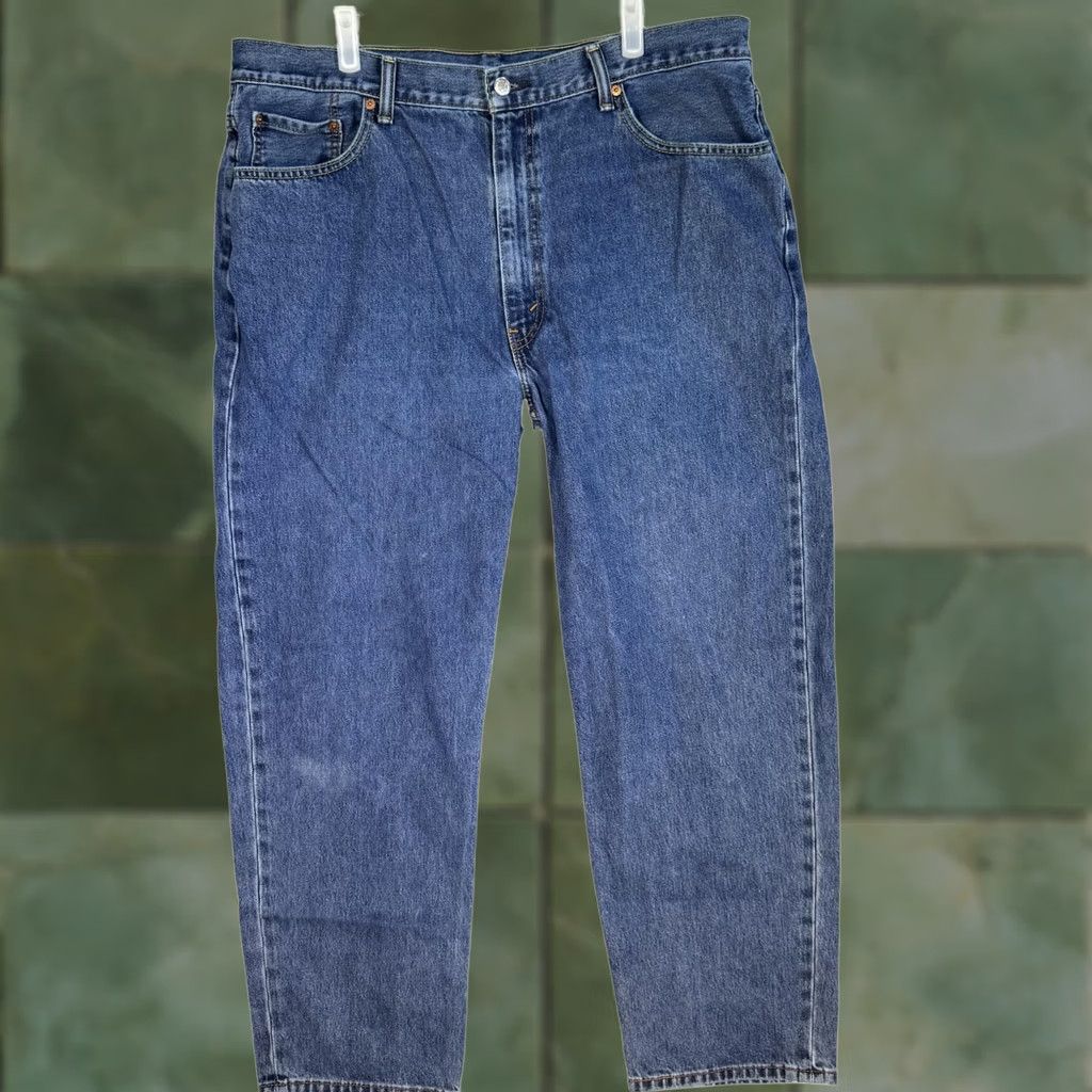 Levi's Levi's Jeans 550 Mens 42x32 Blue Relaxed Fit Tapered Leg Denim High Rise Classic Size US 42 / EU 58 - 1 Thumbnail
