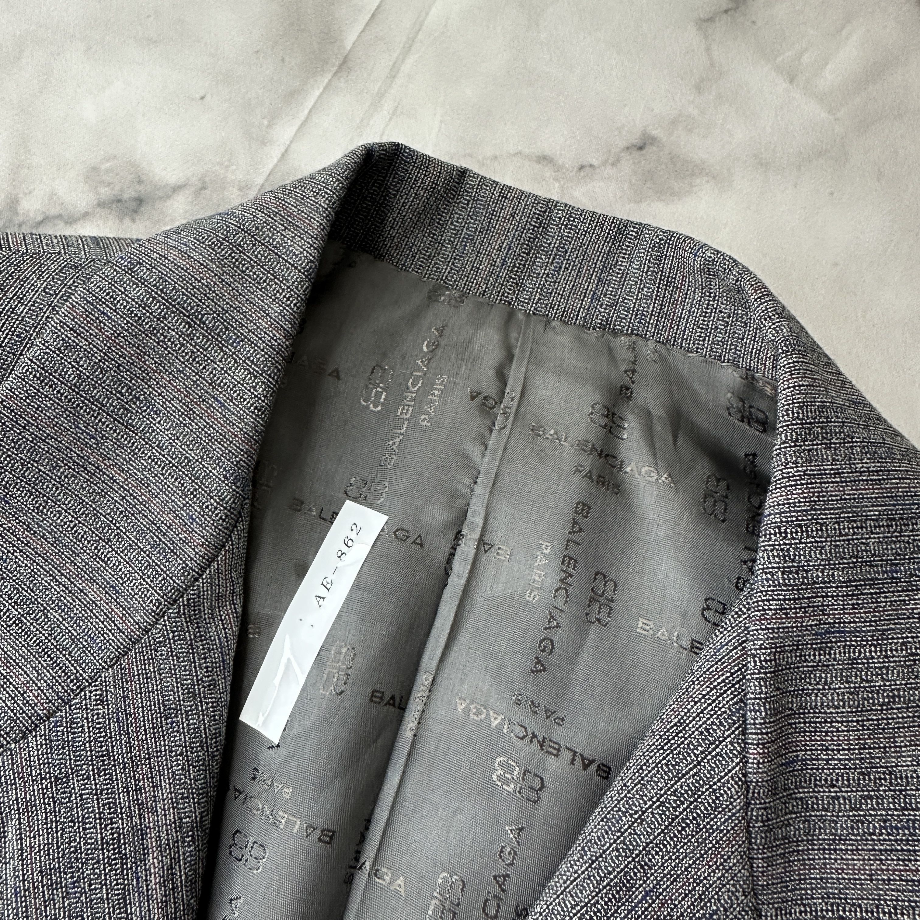 Balenciaga Blazer Balenciaga Righe sottili – L Size L / US 10 / IT 46 - 10 Thumbnail