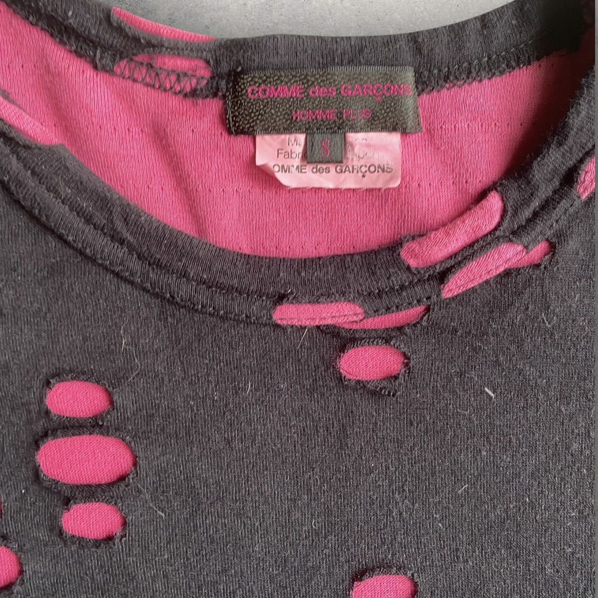Comme des Garcons SS12 Laser Cut Layer L/S Size US S / EU 44-46 / 1 - 6 Thumbnail