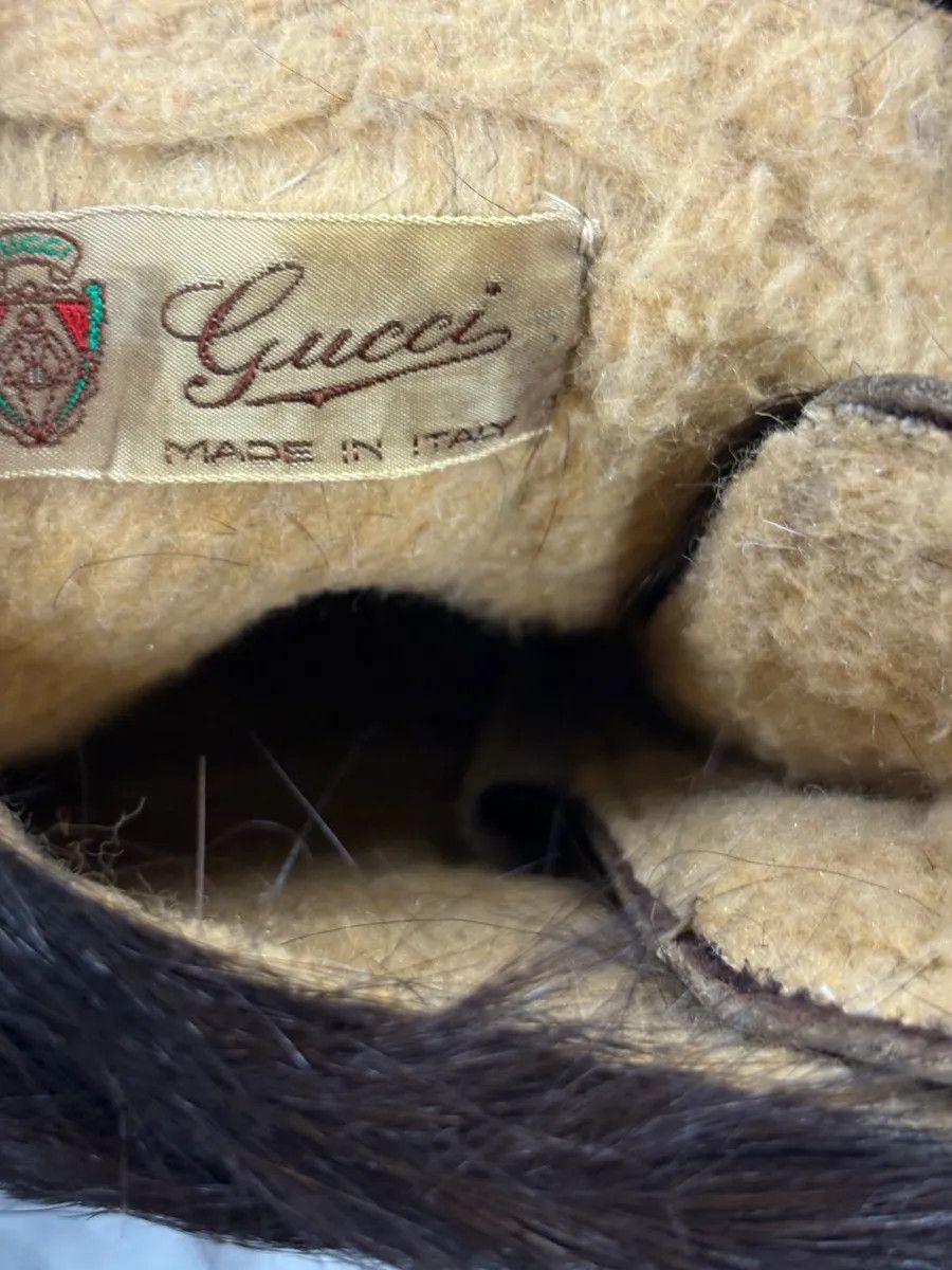 Gucci 2000s Gucci Brown Fur Scratch Boots Size US 11 / EU 44 - 7 Thumbnail