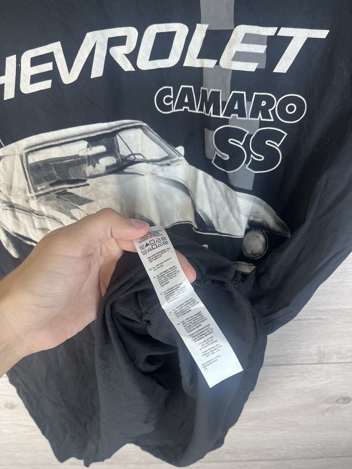 Japanese Brand Men’s T-shirt Chevrolet Camaro SS size M sport merch Size US M / EU 48-50 / 2 - 7 Thumbnail