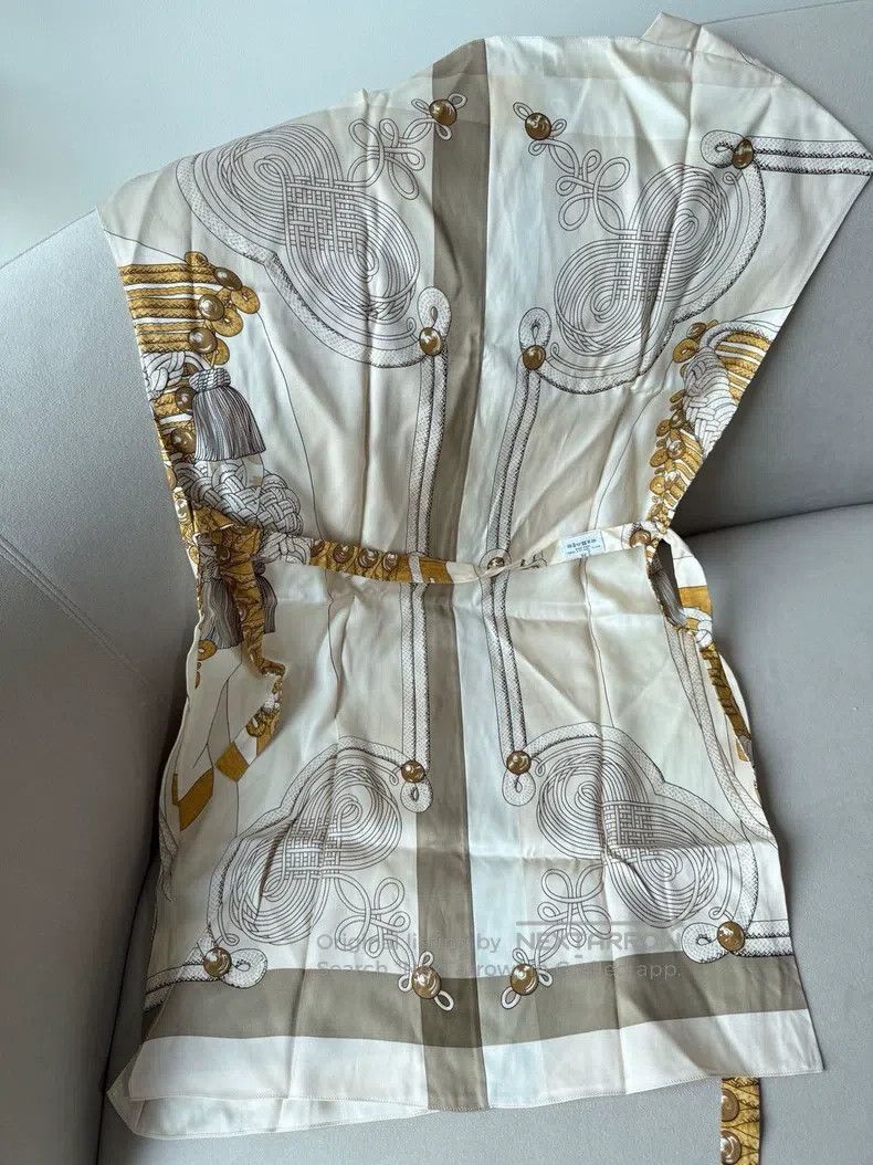 Hermes Hermes Silk dress Size XS / US 0-2 / IT 36-38 - 2 Thumbnail
