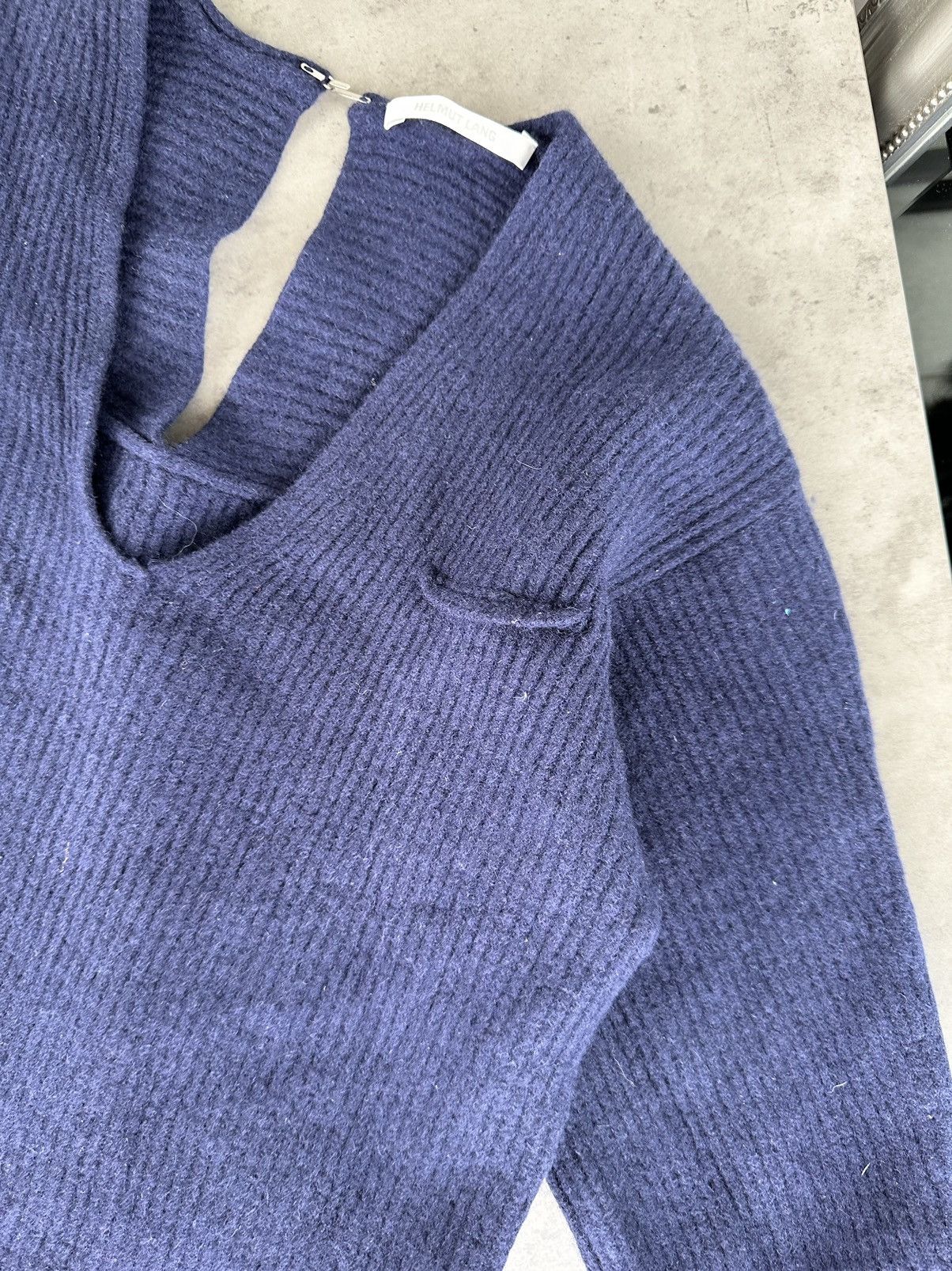 Helmut Lang Helmut Lang Wool Jumpsuit Size 27" / US 4 / IT 40 - 4 Thumbnail