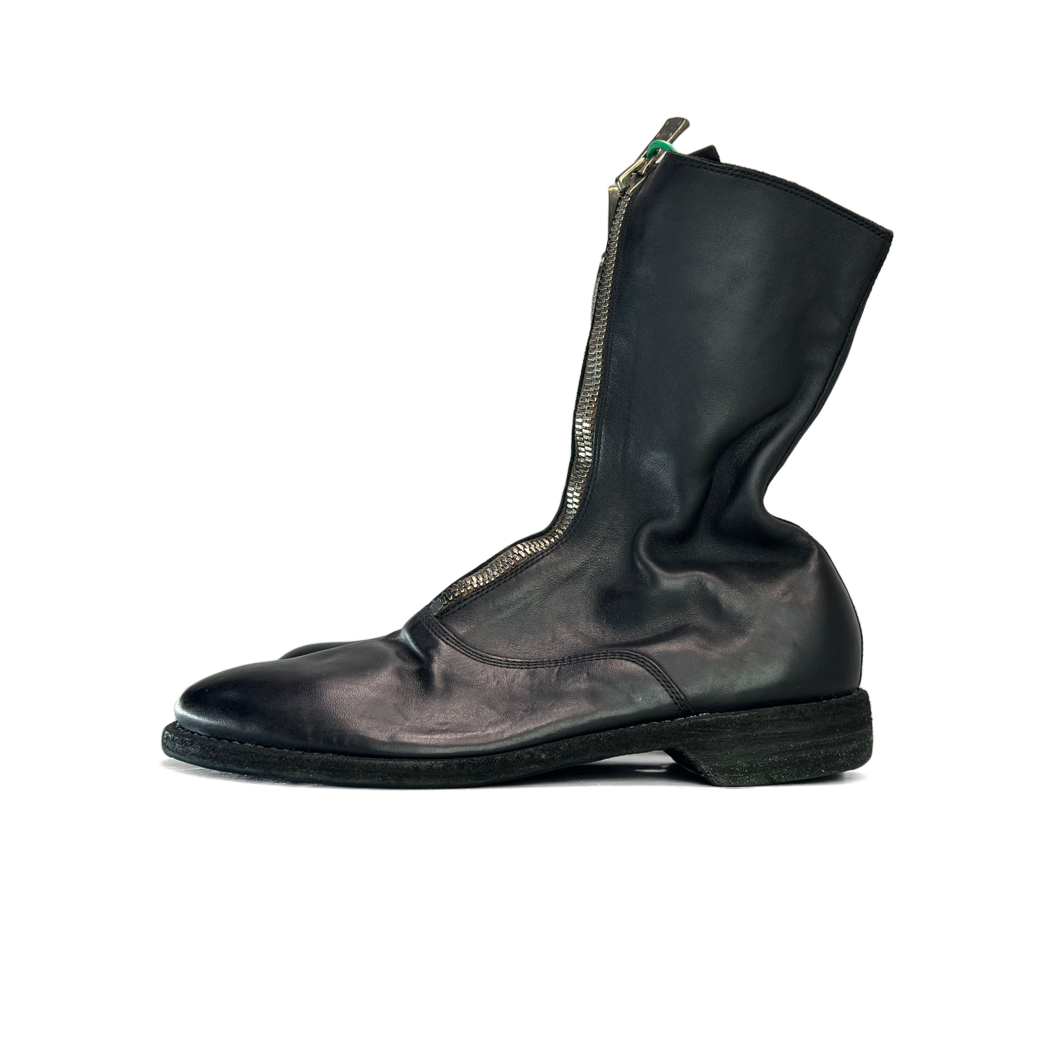 Guidi Guidi Horse Leather Front Zip Boots Size 36.5 Size US 6.5 / IT 36.5 - 1 Thumbnail