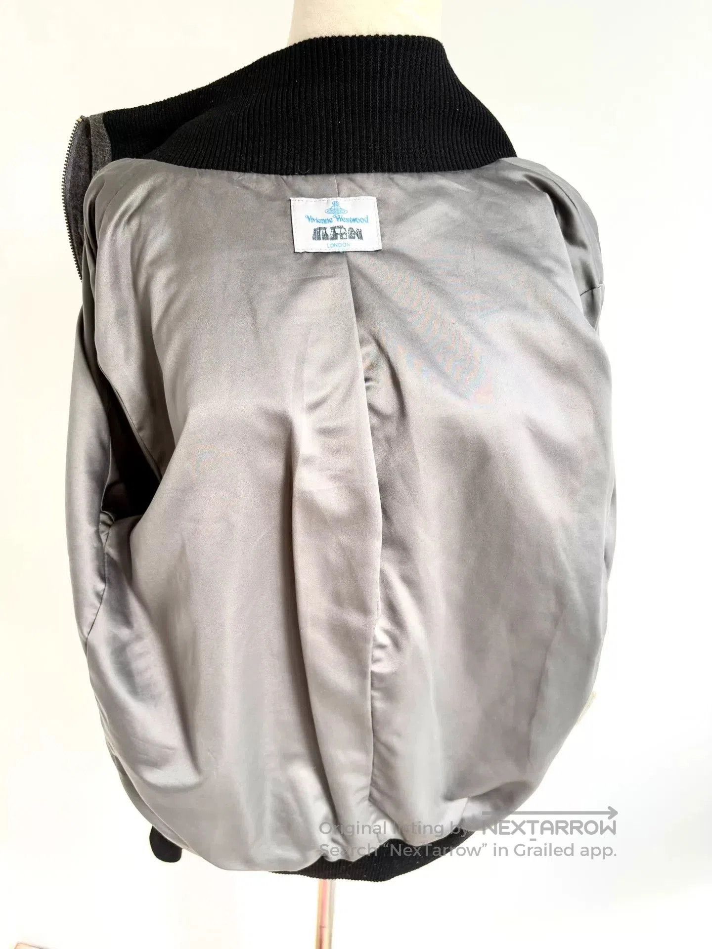 Vivienne Westwood vivienne westwood gray black flight jacket. Size M / US 6-8 / IT 42-44 - 8 Thumbnail