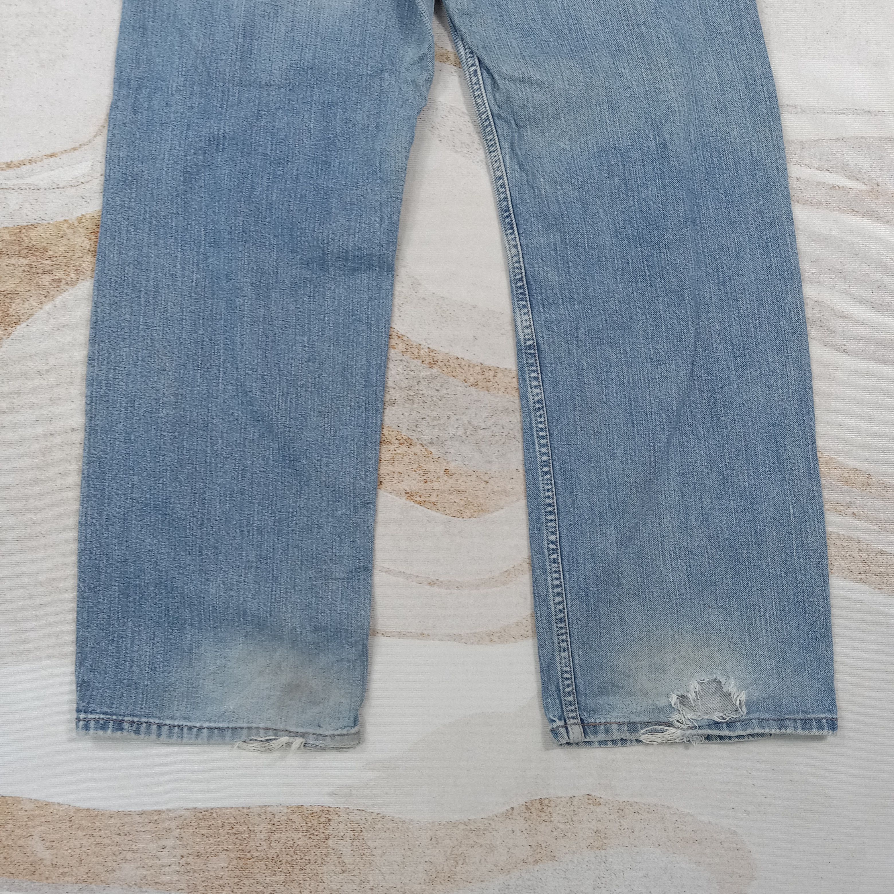 Levi's Levis569 American Distressed Denim Jeans C280N18 Size US 34 / EU 50 - 7 Thumbnail