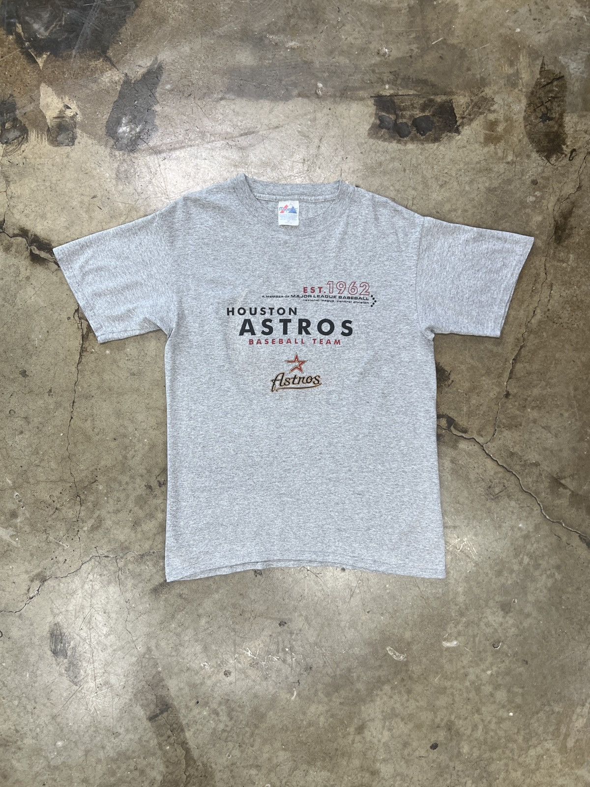 MLB Vintage MLB 2000s Houston Astros Baseball Tee Medium Size US M / EU 48-50 / 2 - 2 Thumbnail