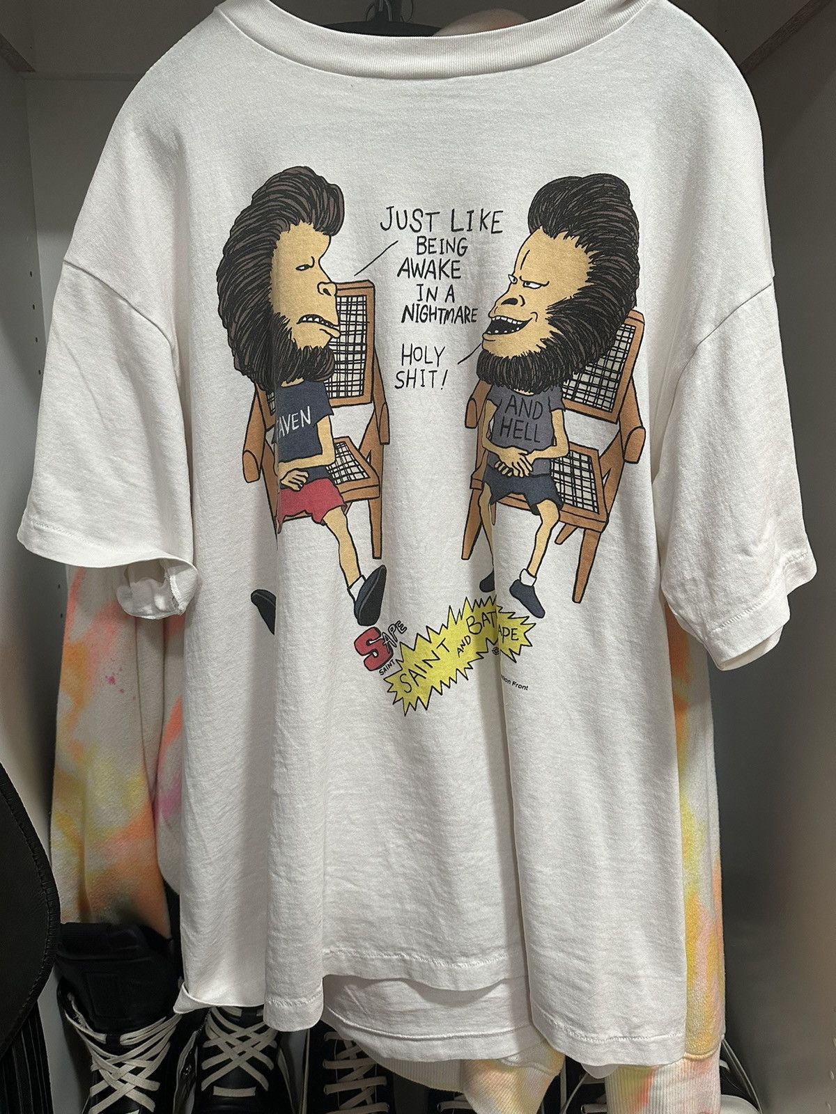 Bape × Saint Michael Bathing Ape X Saint Michael Bevis and Butthead ...