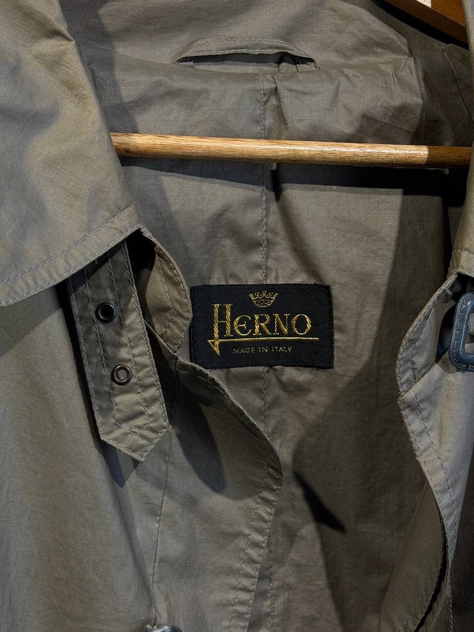 Herno herno vintage trench coat jacket size L made in italy Size US L / EU 52-54 / 3 - 8 Thumbnail