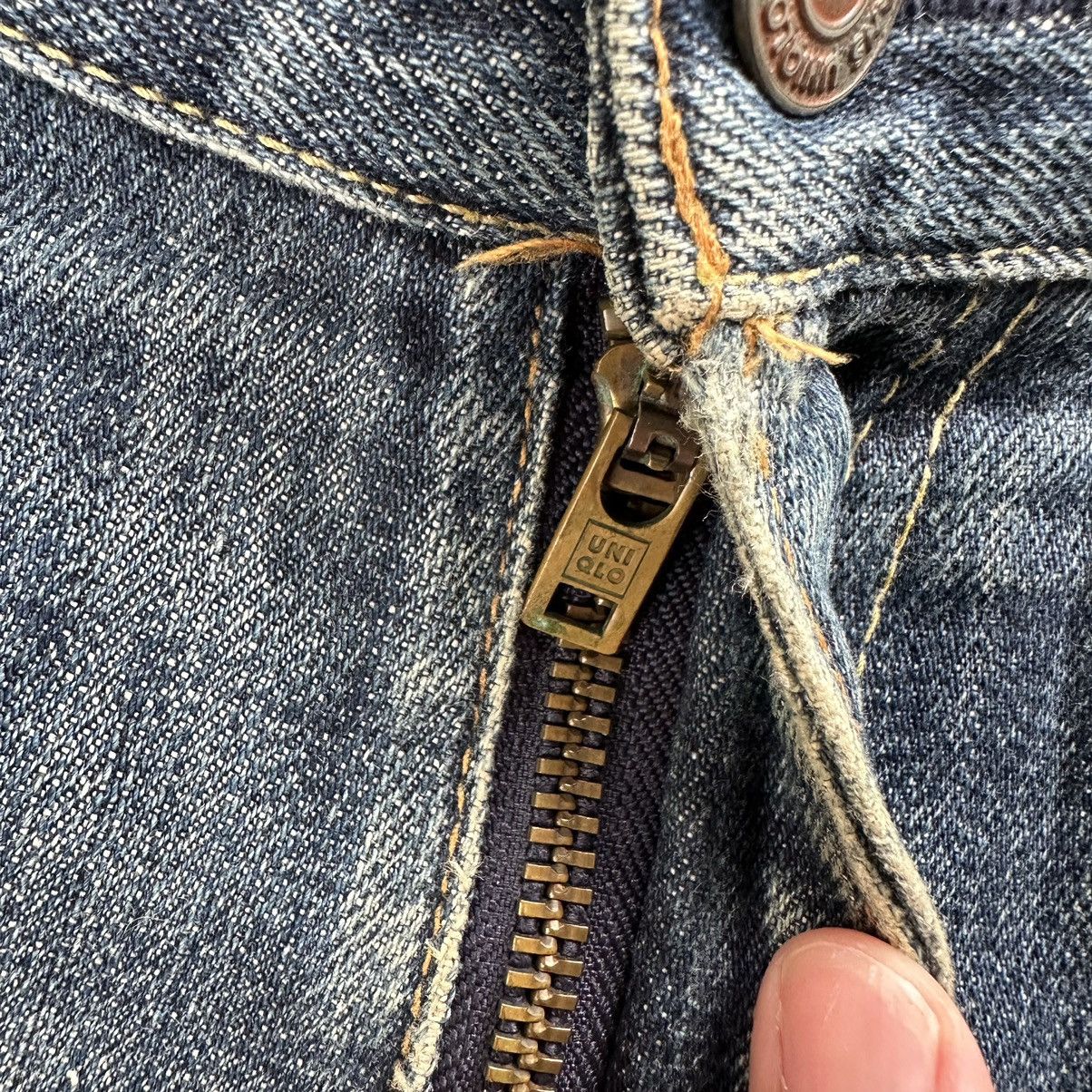 Japanese Brand Vintage Japanese Rusty Distressed Faded Denim Jean Pant W34 Size US 34 / EU 50 - 6 Thumbnail