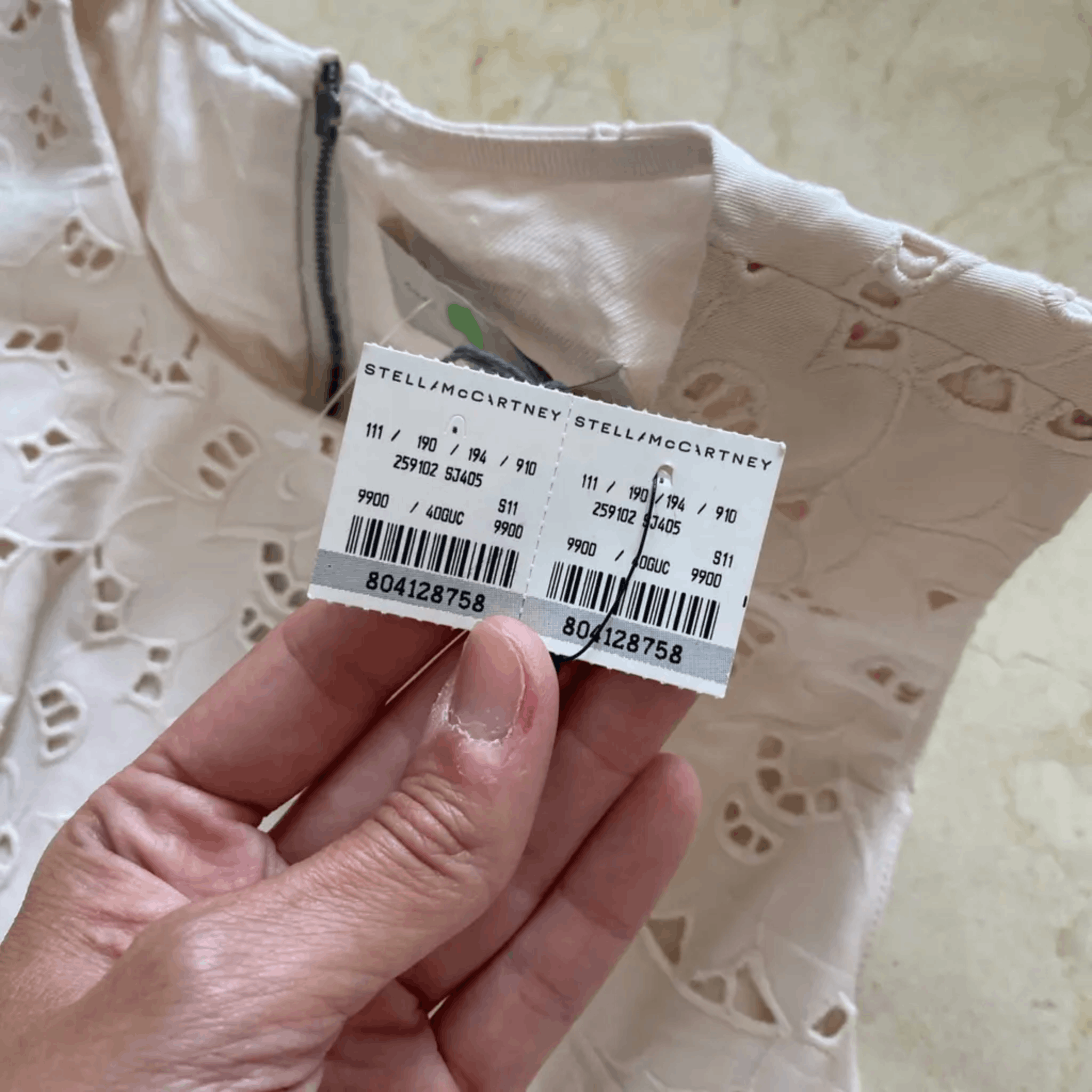 Stella McCartney Stella McCartney Eyelet Lace Dress — Minimal Luxury Size XL / US 12-14 / IT 48-50 - 6 Thumbnail