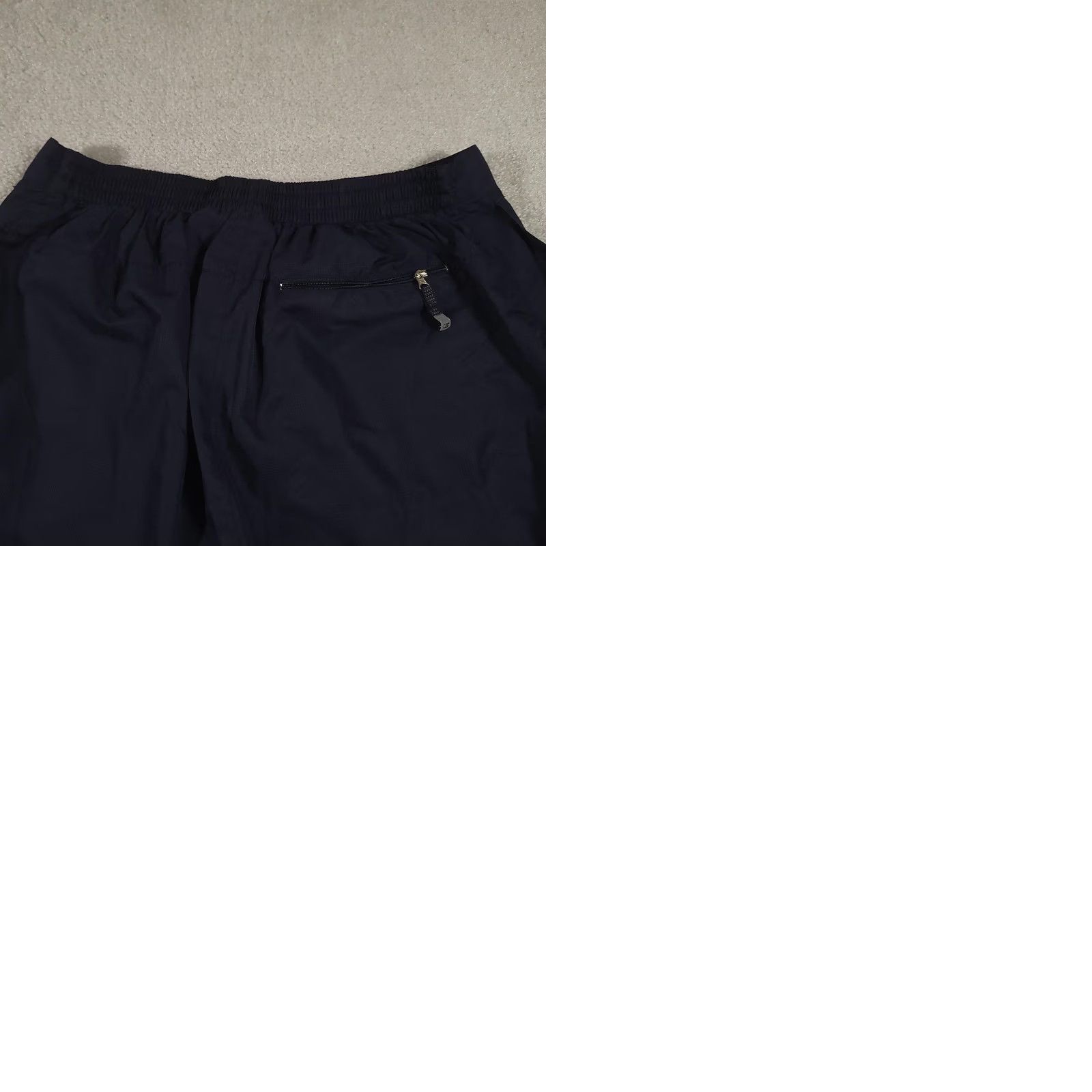 Starter Starter Pants Mens Medium Navy Blue Elastic Waist Zip Pocket Track Athletic Size US 31 - 9 Thumbnail