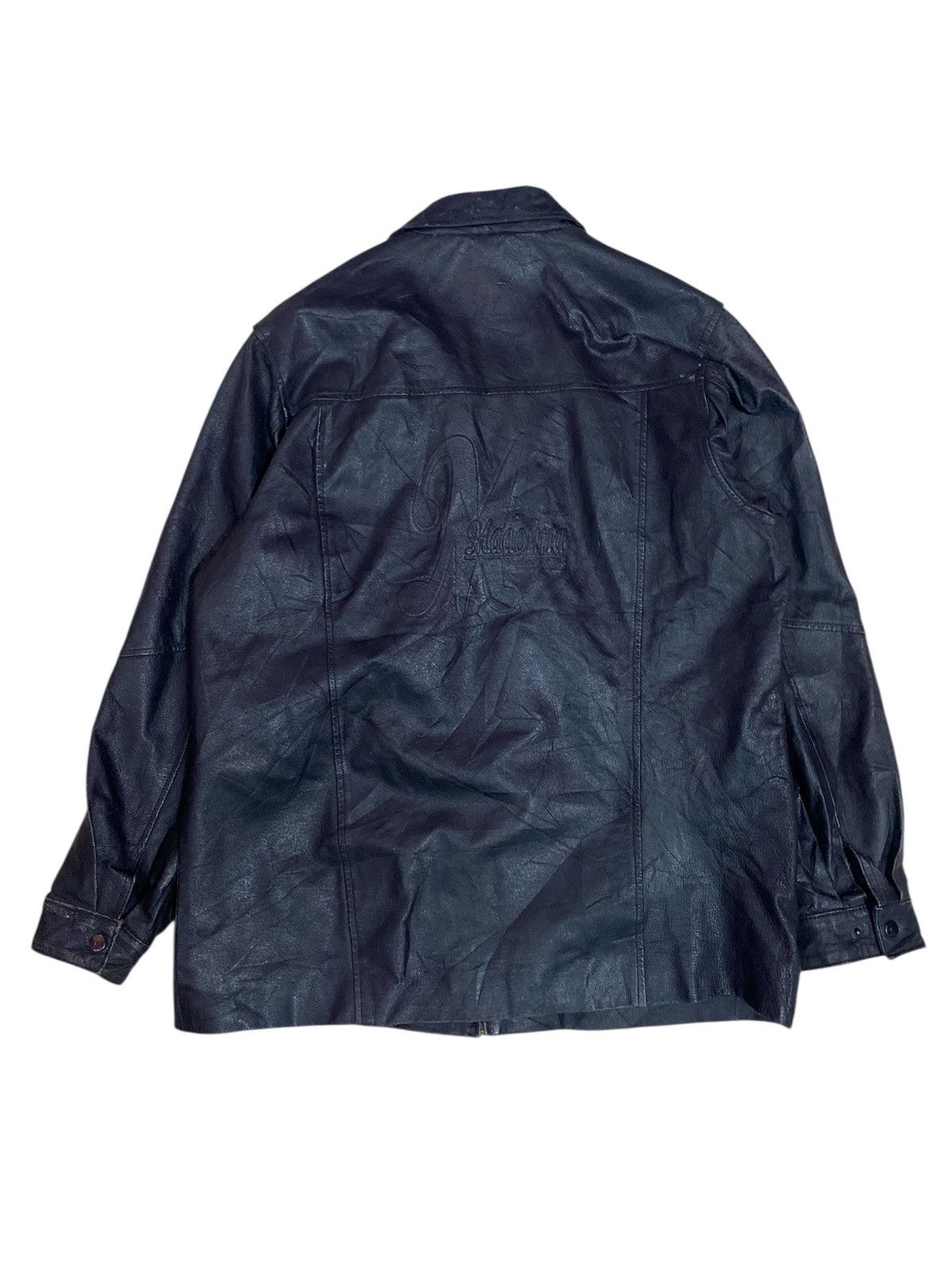 Japanese Brand Madonna Nudes 1979 Pig Nappa Leather Jacket Size US L / EU 52-54 / 3 - 2 Thumbnail