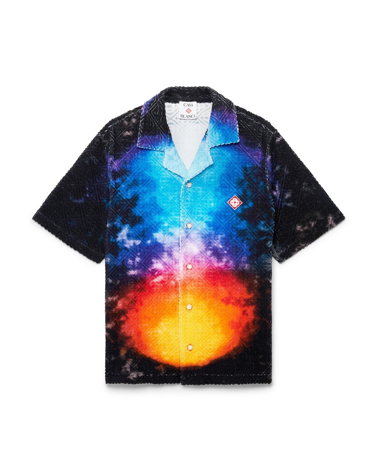 Casablanca os11x0326 Gradient Towelling Shirt in Multicolor Size US M / EU 48-50 / 2 - 1 Preview