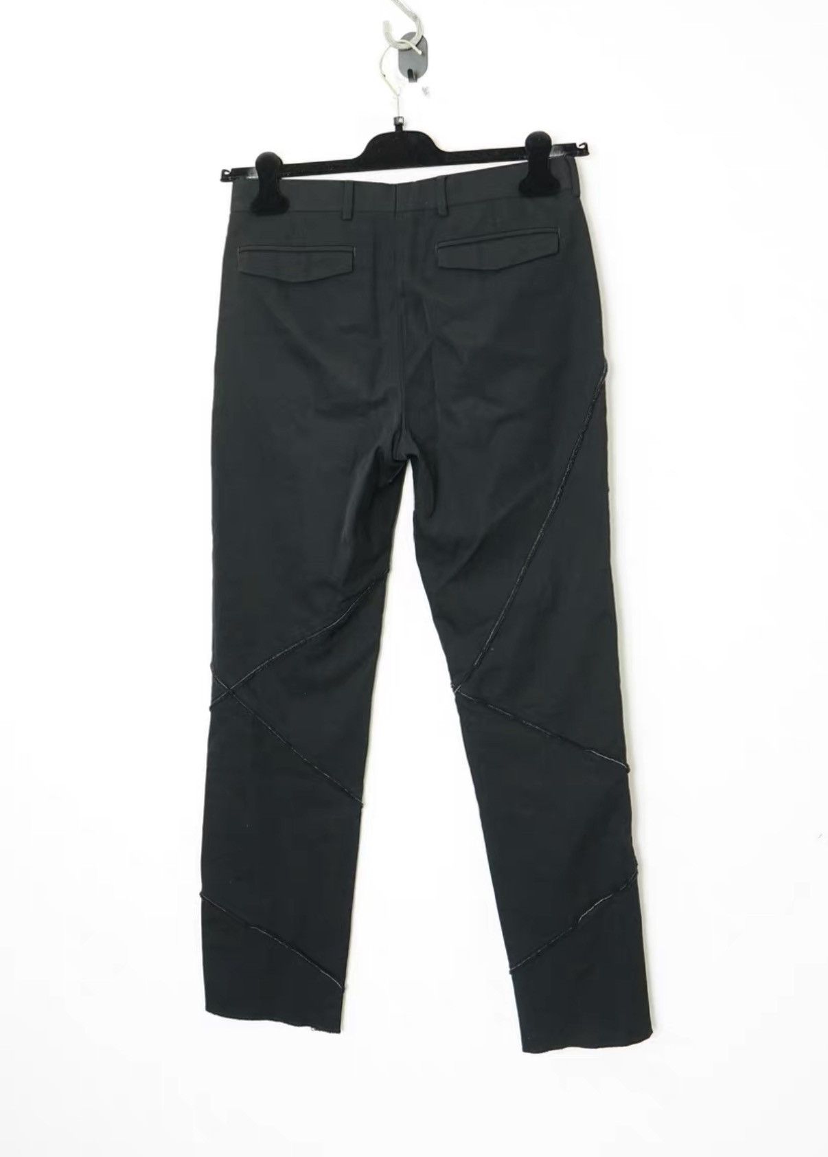 Dior Dior Homme Cut-Out Straight Slim Wool Pants Size US 28 / EU 44 - 5 Thumbnail