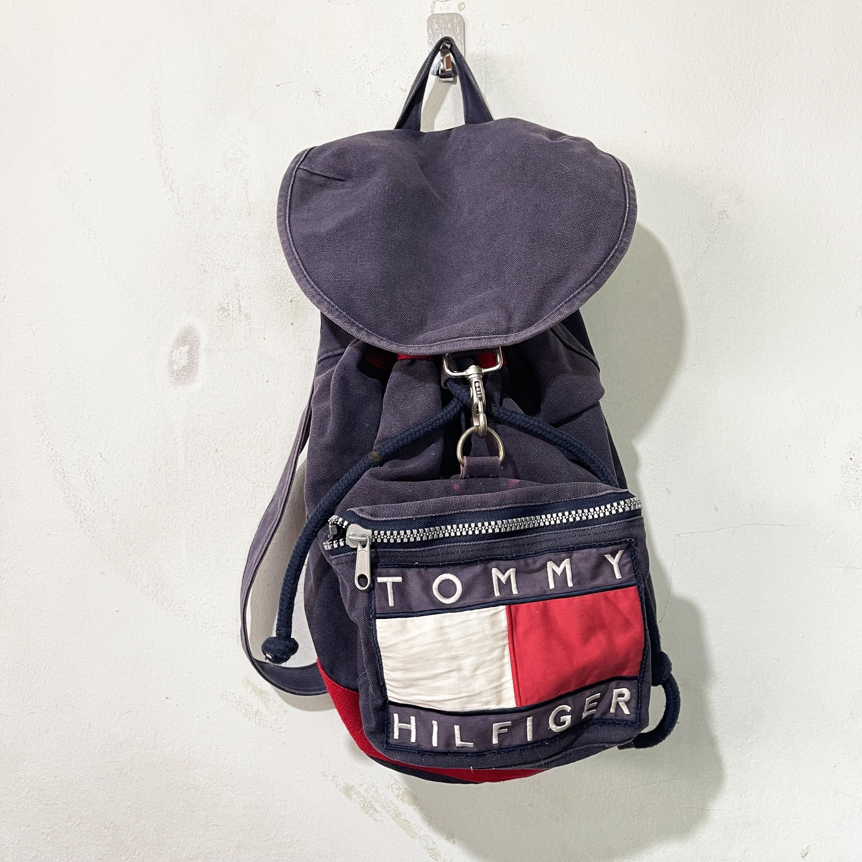 Tommy Hilfiger Vintage 90s Tommy Hilfiger Backpack Size ONE SIZE - 2 Thumbnail