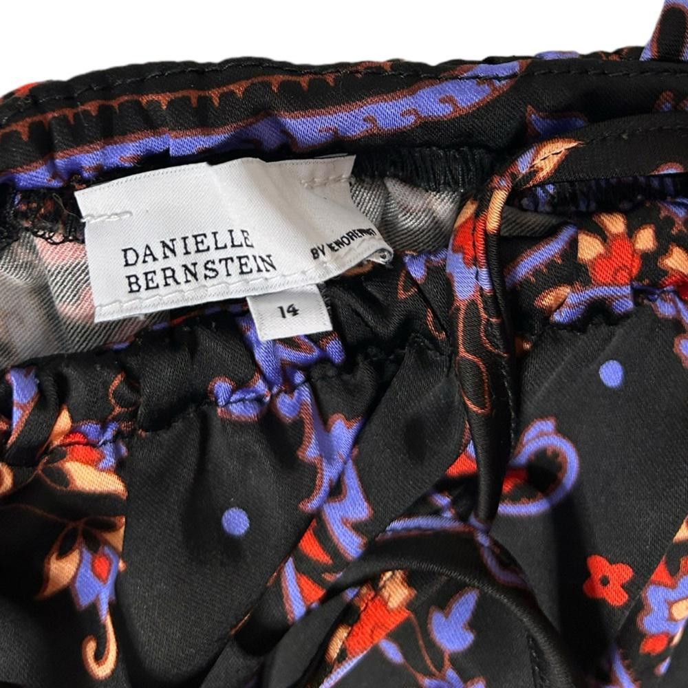 REVOLVE DANIELLE BERNSTEIN l Paisley-Print Ruched Jumpsuit 14 Size 36" / US 14 / IT 50 - 8 Thumbnail
