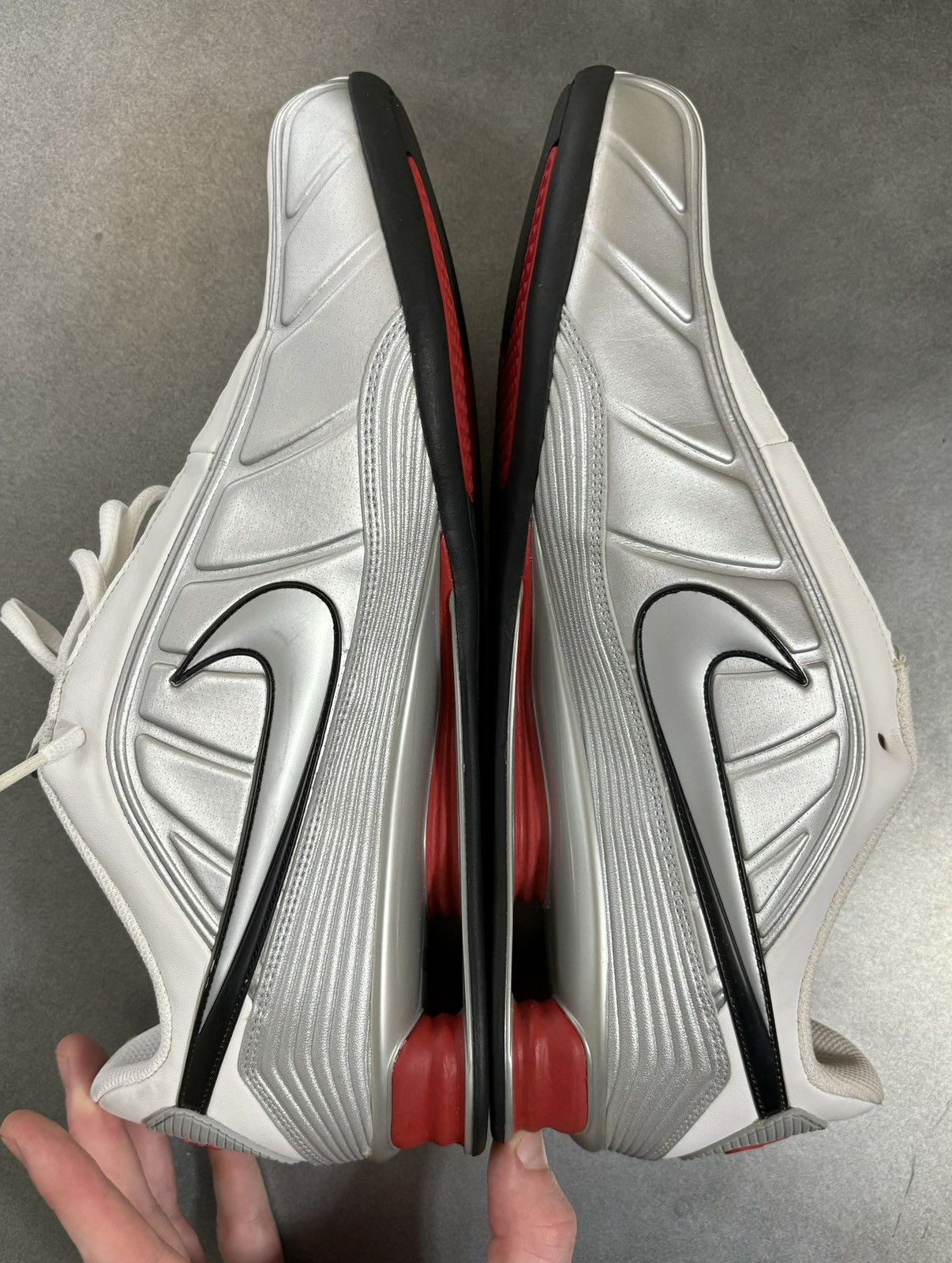 Nike 2007 Nike Shox R4 Lady Slim 319579-002 Rare 2000s Vintage QT Size US 9.5 / EU 42-43 - 15 Thumbnail