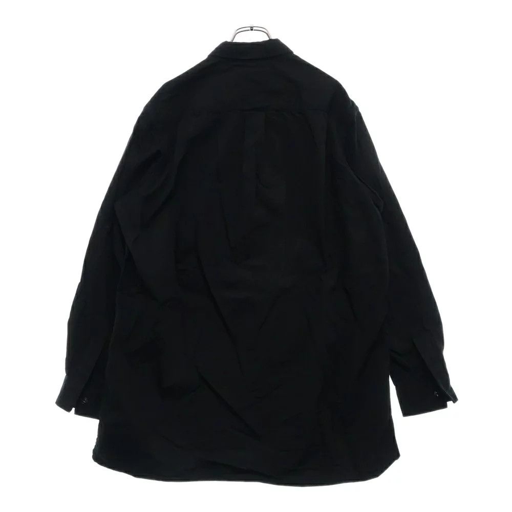Yohji Yamamoto BLACK Scandal Yohji Yamamoto POPLIN BIG FLAP SHIRT Size US L / EU 52-54 / 3 - 2 Thumbnail