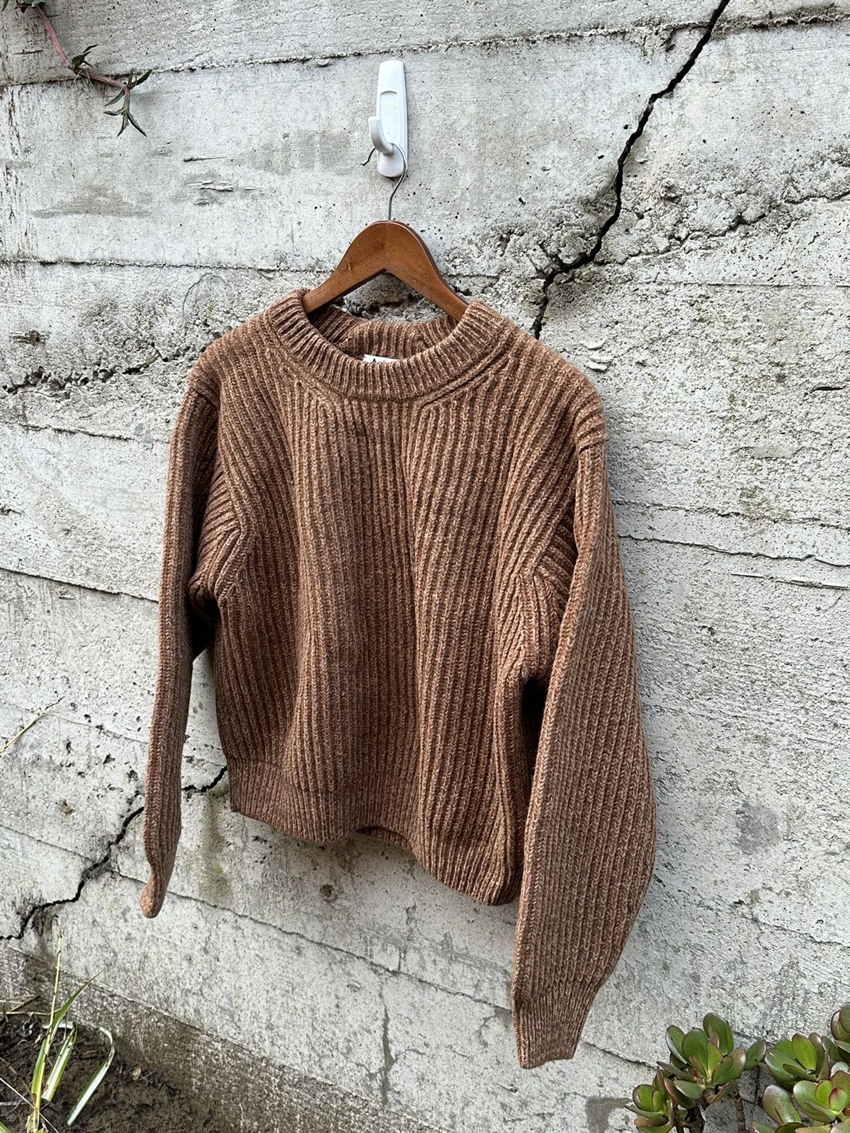 RARE GRAIL Acne Studios ribbed pattern sweater unisex