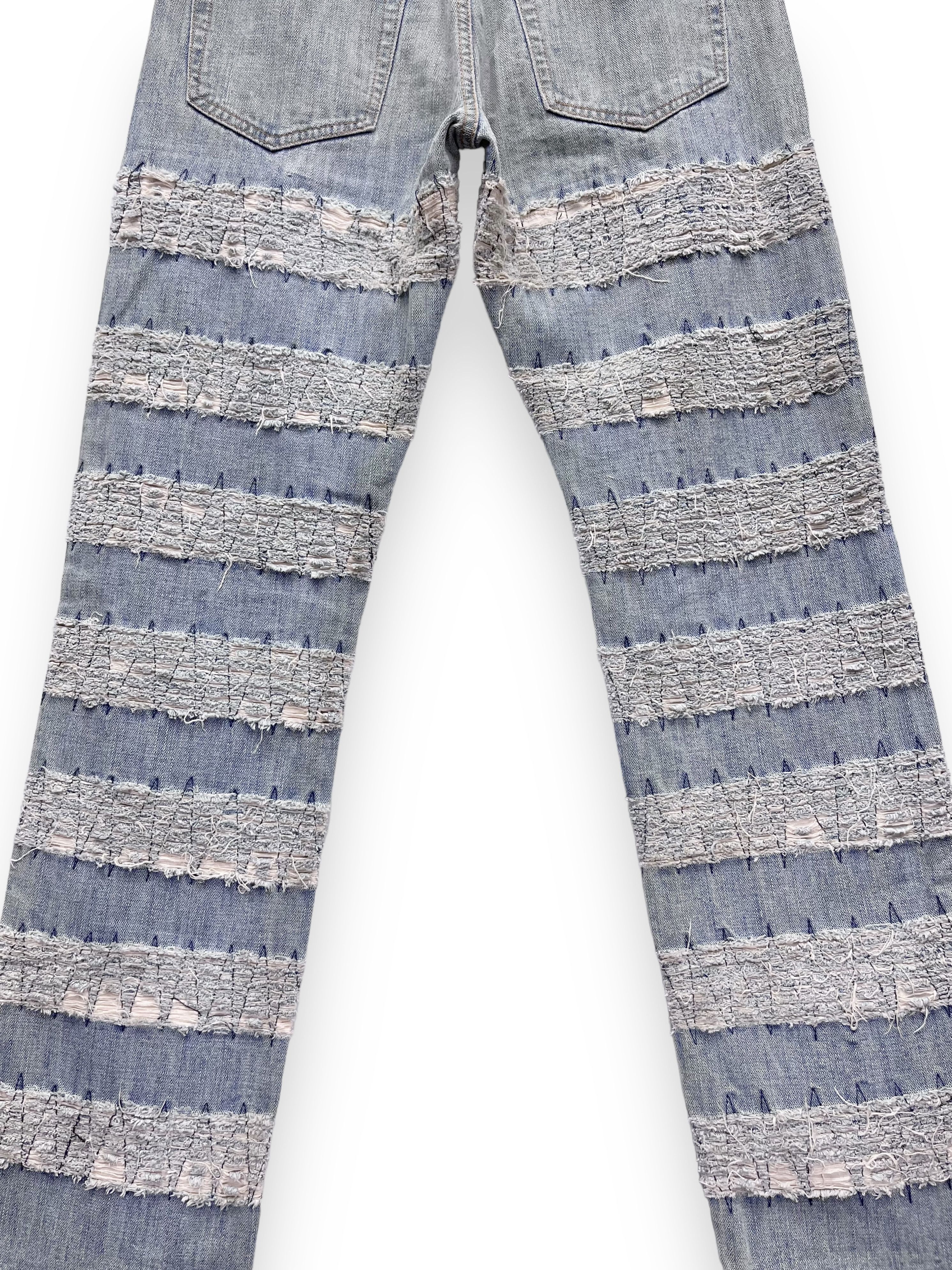 Addict Clothes Japan GUMU Hagi Distressed Design Lightwash Hysteric Glamour Style Size US 32 / EU 48 - 9 Thumbnail