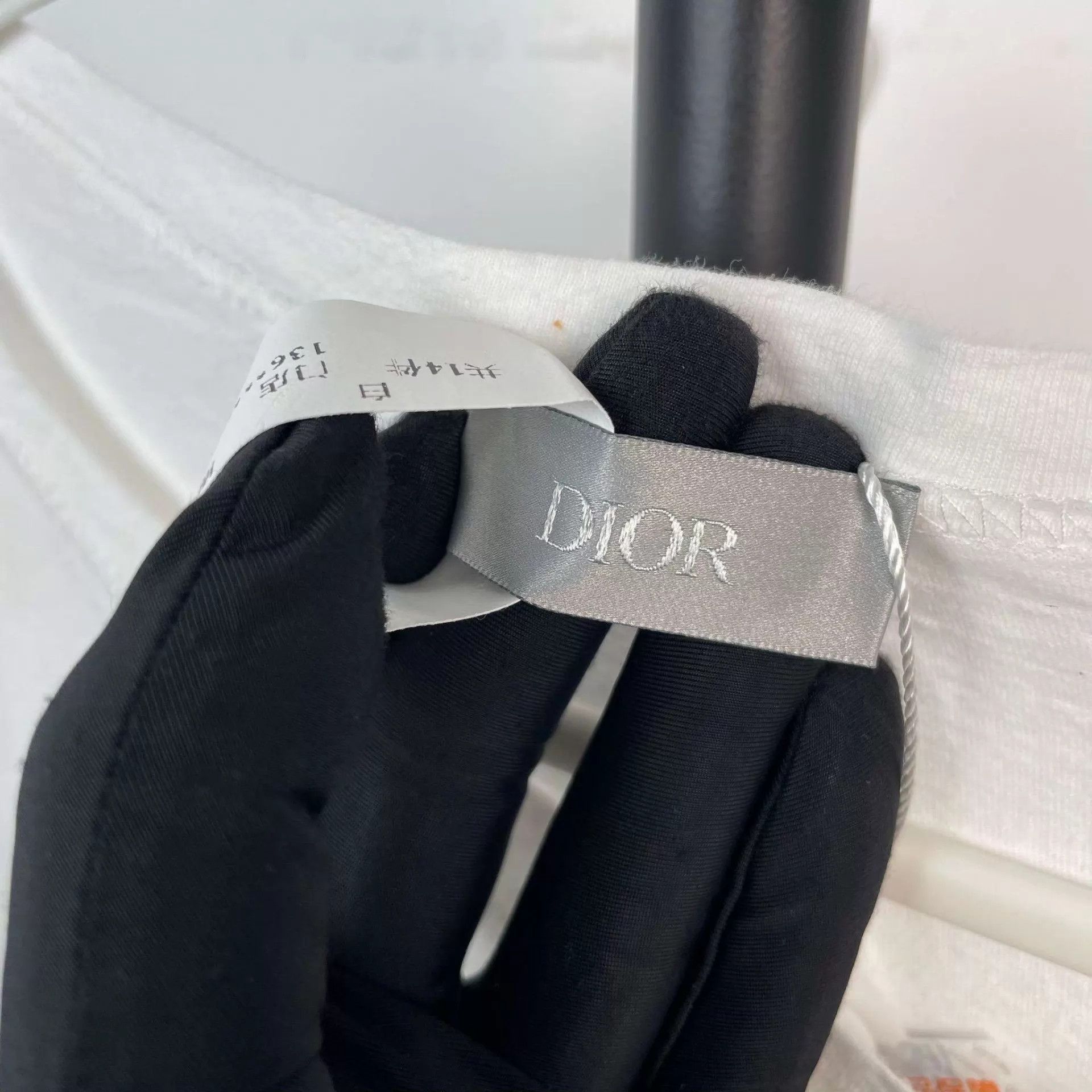 Dior Dior graffiti letter white short-sleeve XS Size XS / US 0-2 / IT 36-38 - 4 Thumbnail