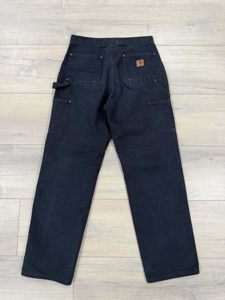 Carhartt Black Carhartt Double Knees Size US 30 / EU 46 - 3 Thumbnail